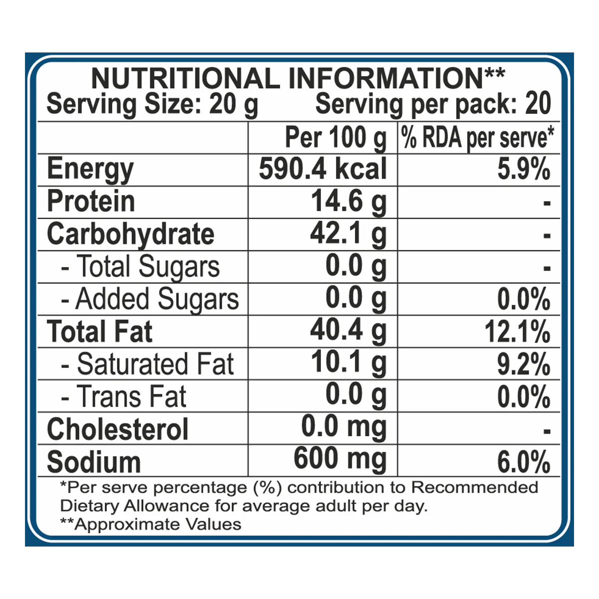 Patanjali Namkeen Navratan Mixture 400gm - Image 3