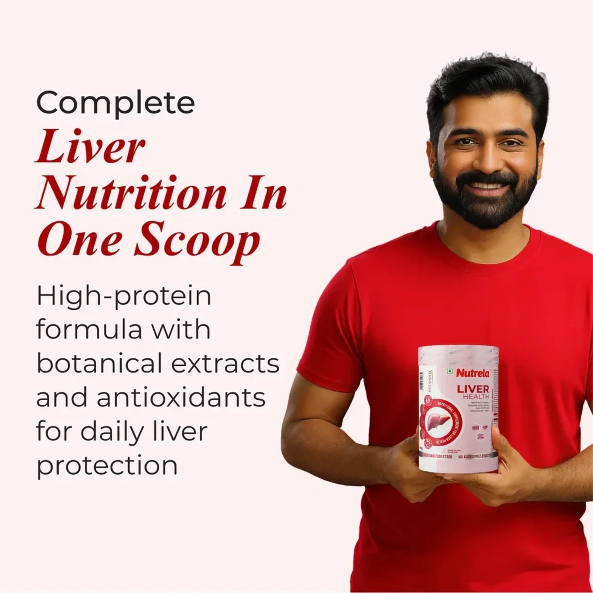 Patanjali Nutrela Liver Health Powder, With High Protein, 400gm - Image 2