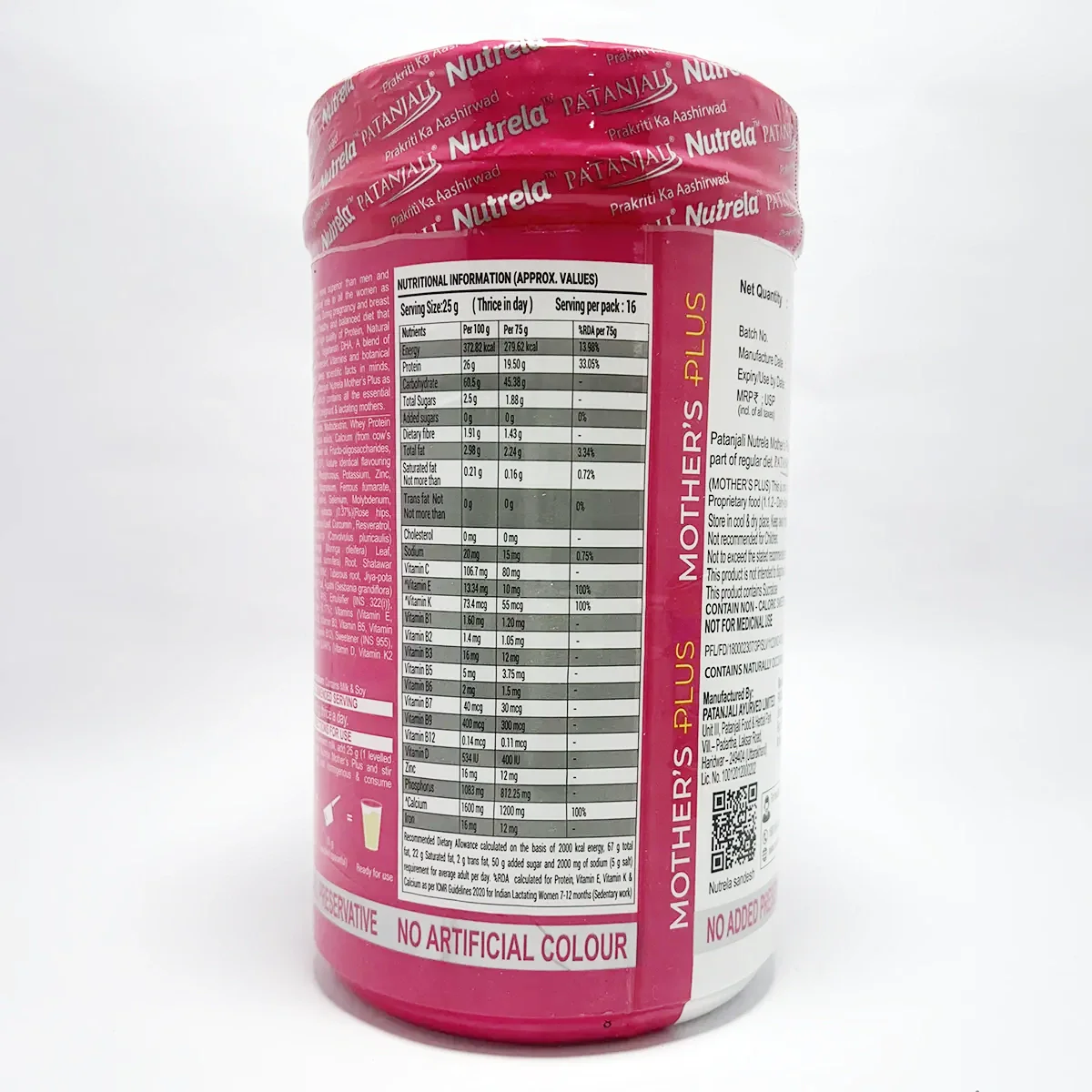 Patanjali Nutrela Mothers Plus Powder, With High In Protein, 400gm - Image 3