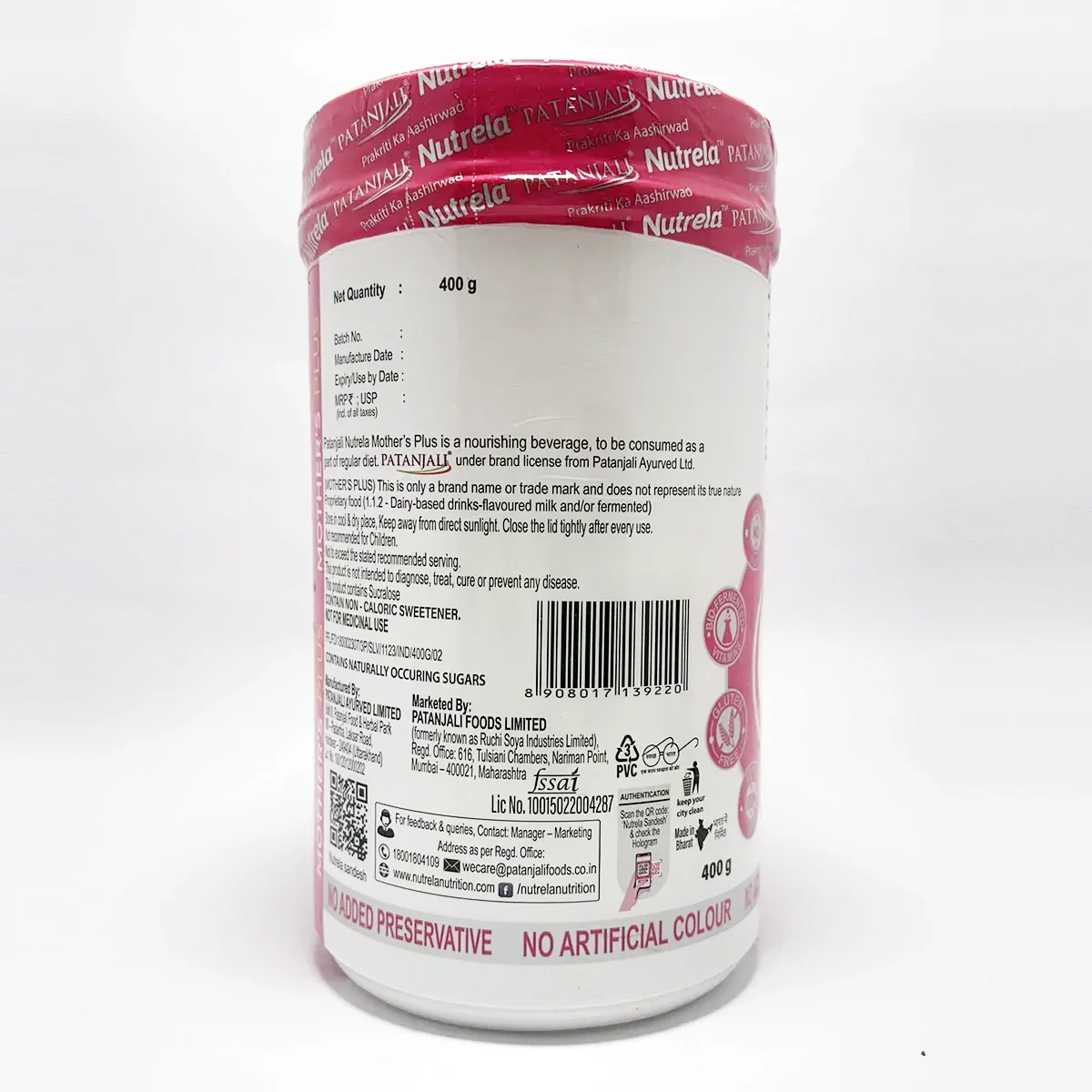 Patanjali Nutrela Mothers Plus Powder, With High In Protein, 400gm - Image 4