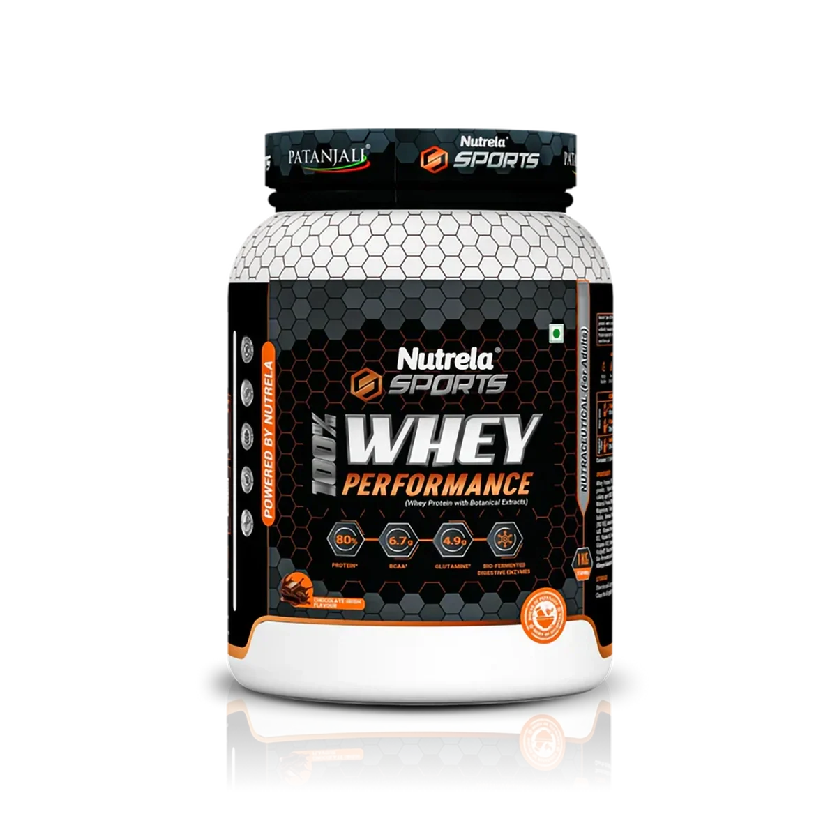 Patanjali Nutrela Sports Whey Performance (Choc-Irish), With Bio, Fermented Vitamins, 1kg