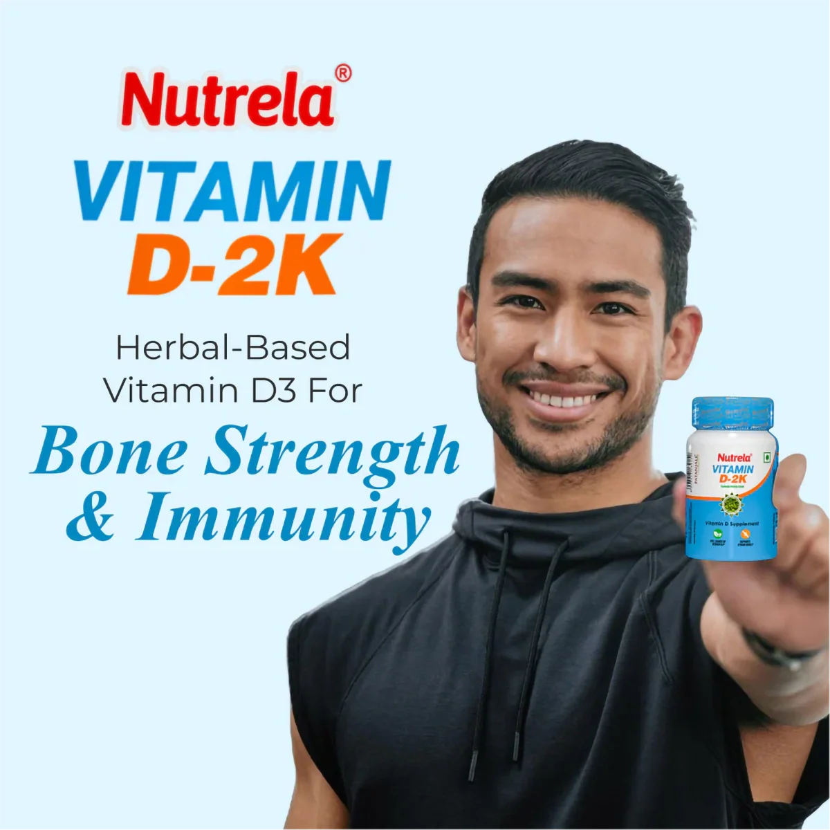 Patanjali Nutrela Vit D2k Natural Tab Vanilla (60n), With A Delicious Vanilla Flavour, 8gm - Image 6