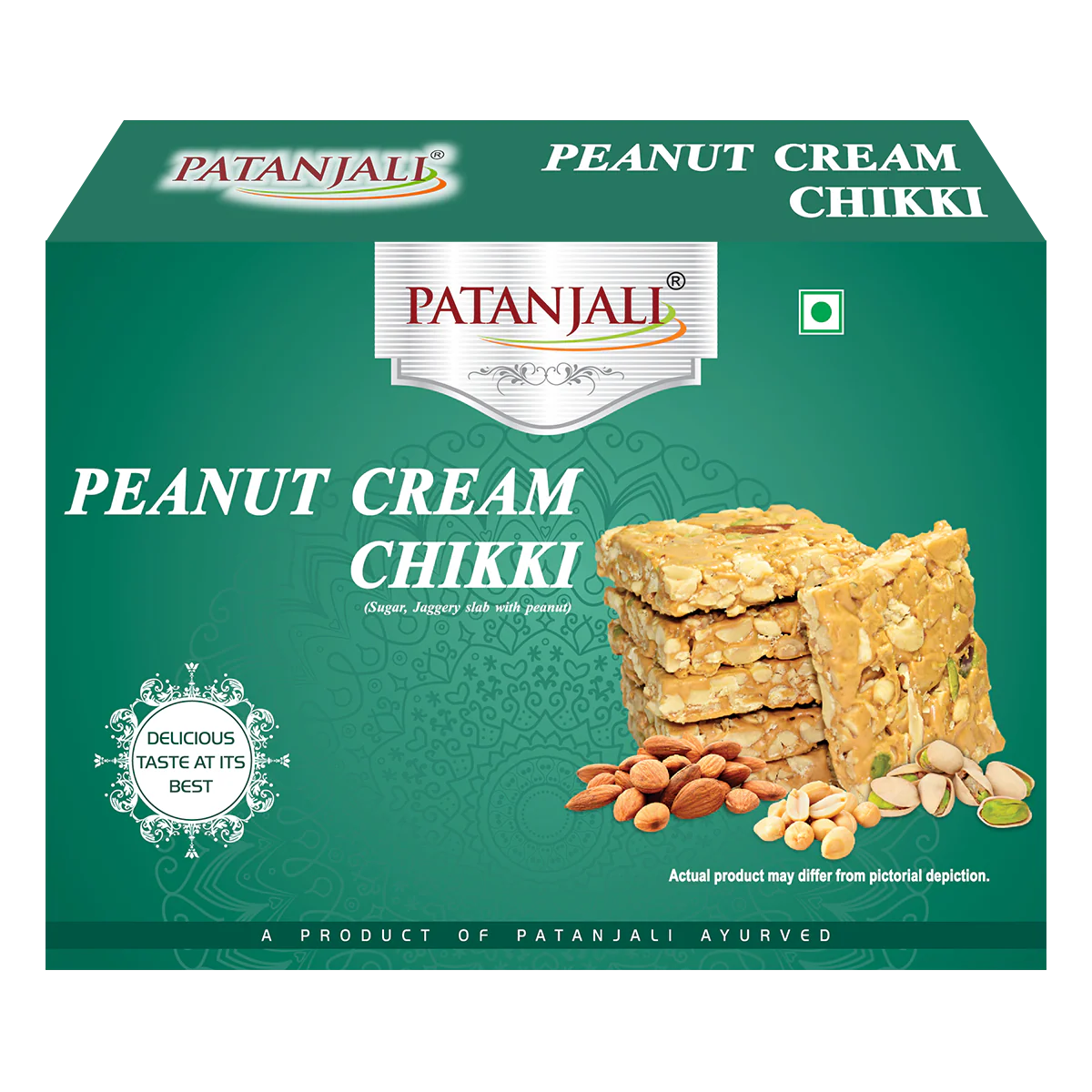 Patanjali Peanut Cream Chikki 400gm