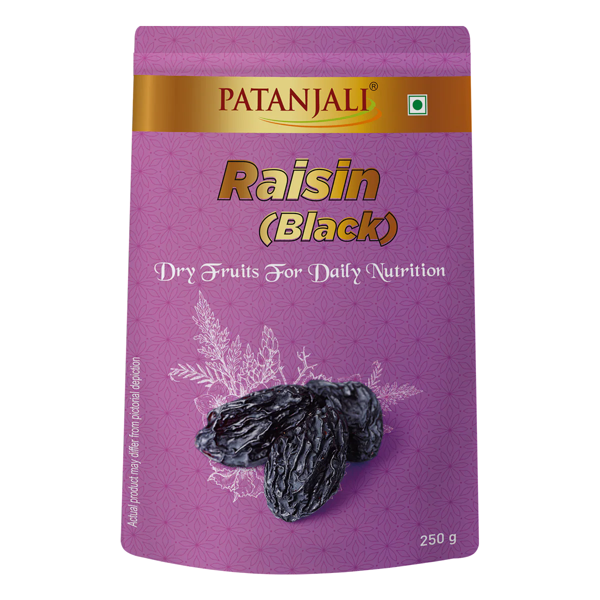 Patanjali Raisins Black (Kishmish Kali) 250gm