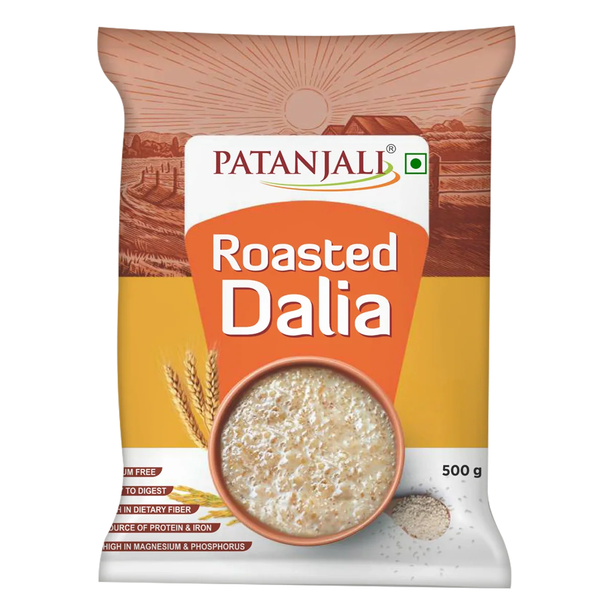 Patanjali Roasted Dalia 500gm