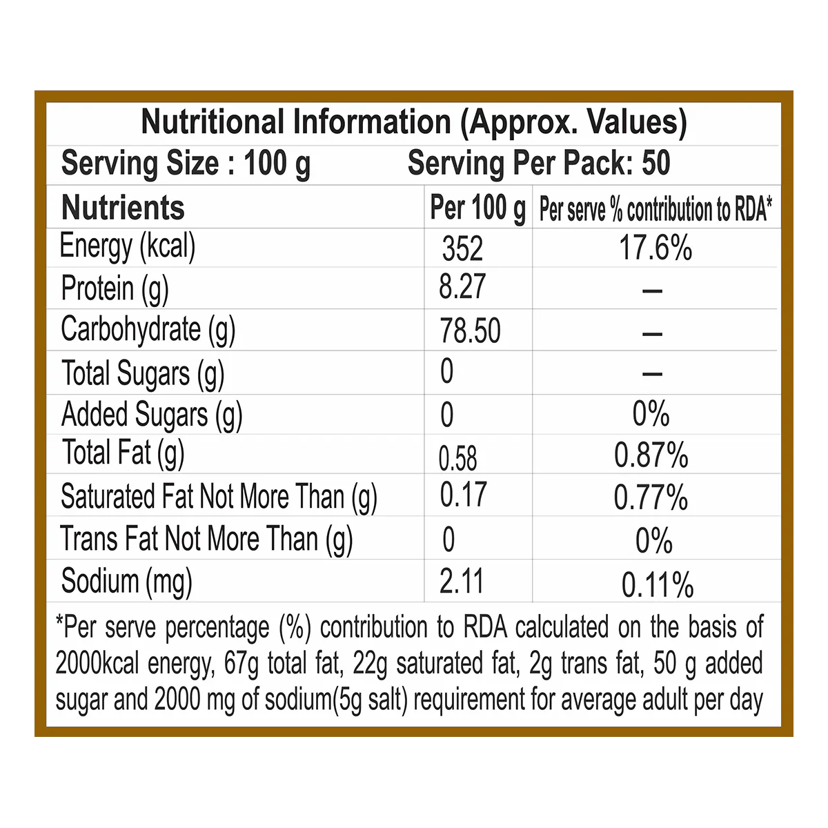 Patanjali Rozana Basmati Rice 5kg - Image 3