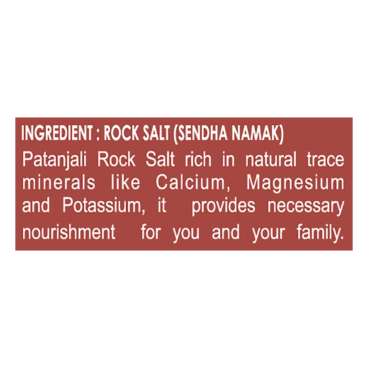 Patanjali Sendha Namak (Rock Salt) 100gm - Image 3