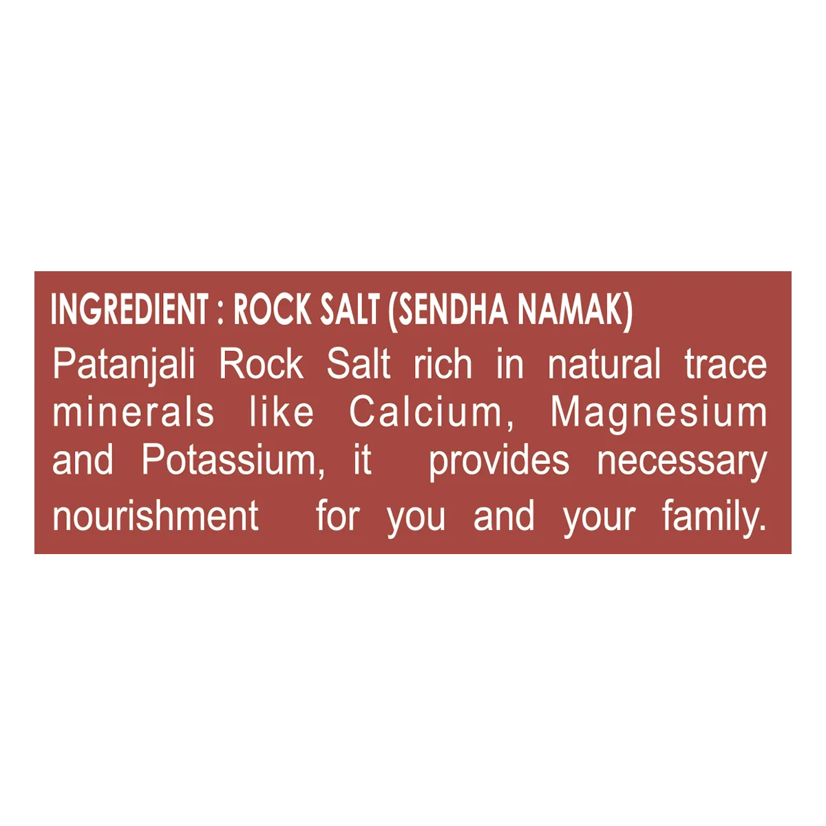 Patanjali Sendha Namak (Rock Salt) 200gm - Image 4