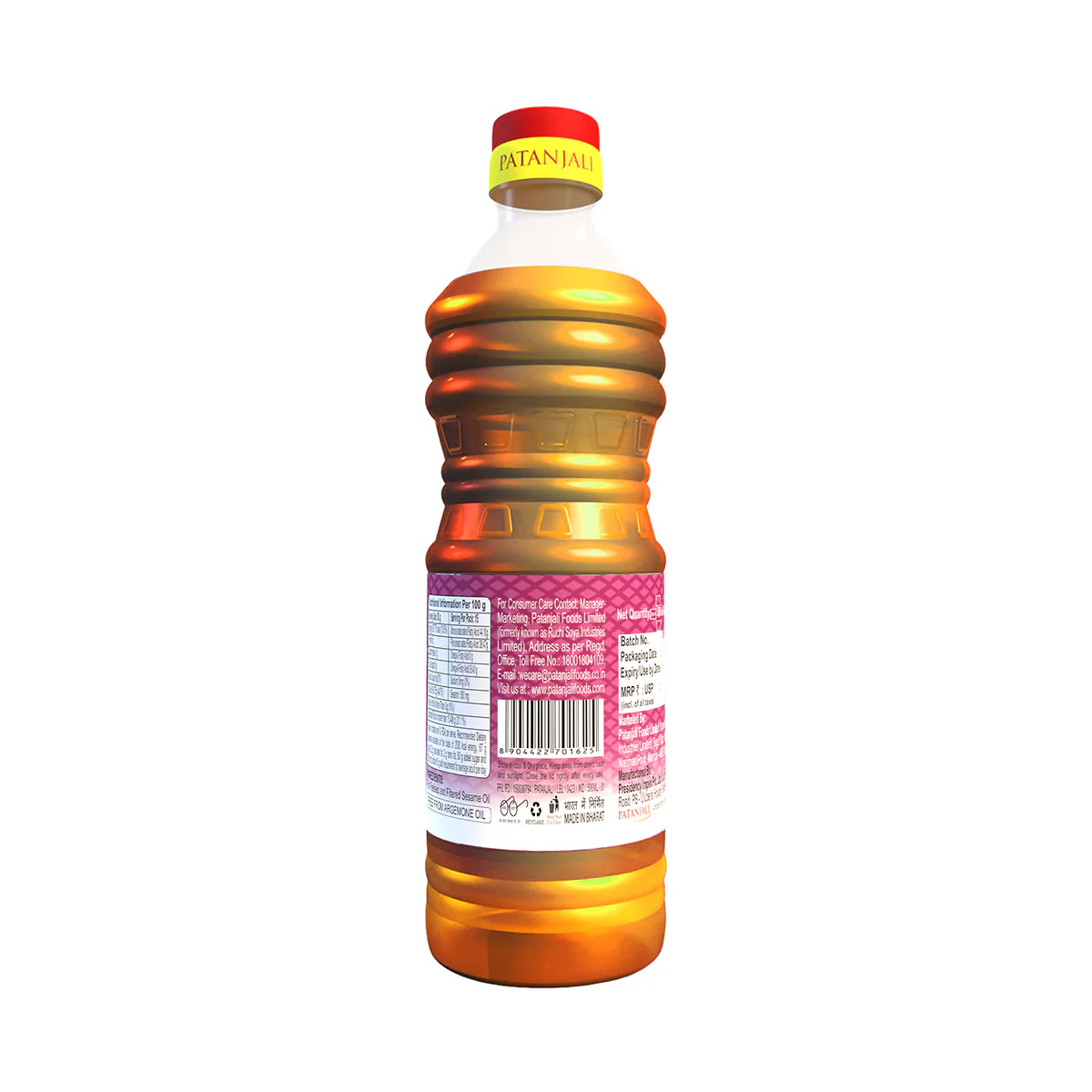 Patanjali Sesame Oil (B) 500ml - Image 2