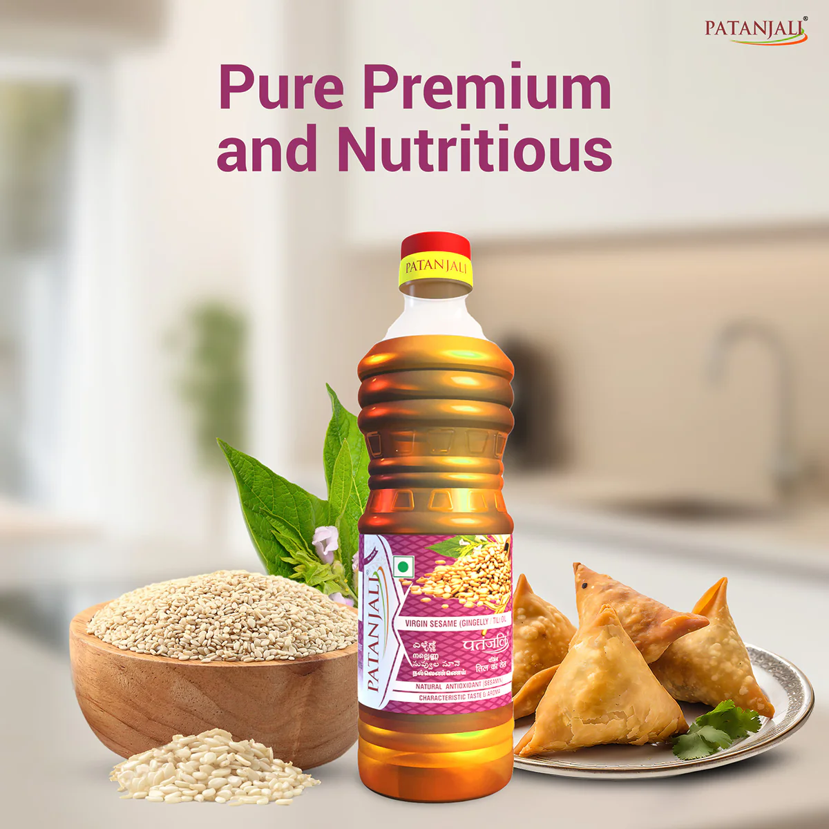 Patanjali Sesame Oil (B) 500ml - Image 4