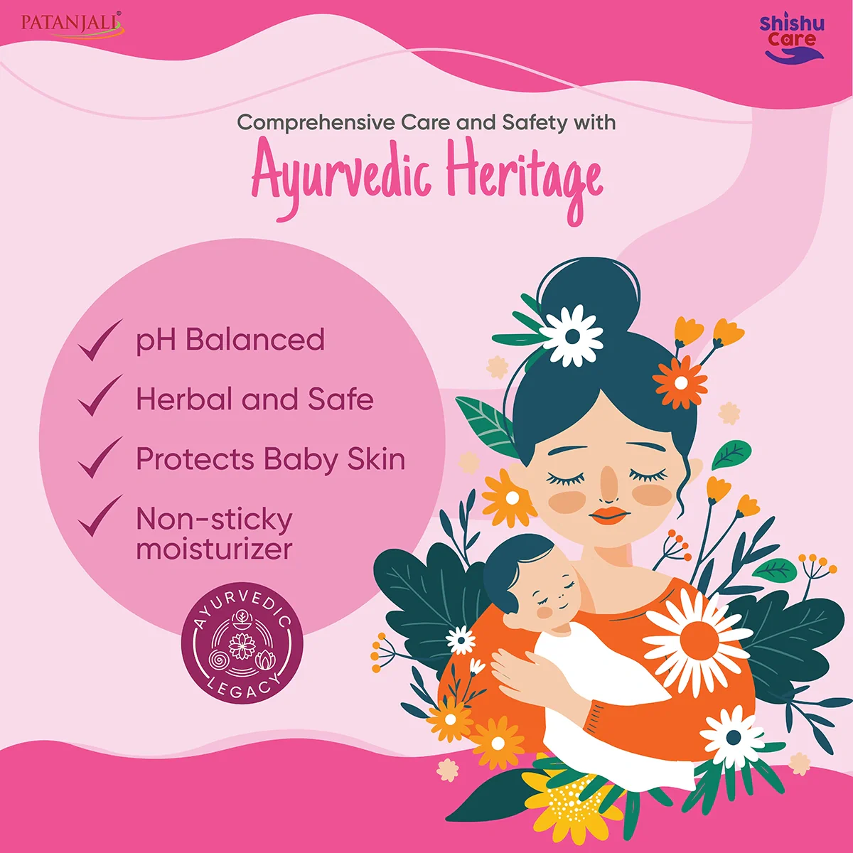 Patanjali Shishu Care Cream, With Nourish, Hydrate & Soothes Baby'S Delicate Skin, 25gm - Image 3