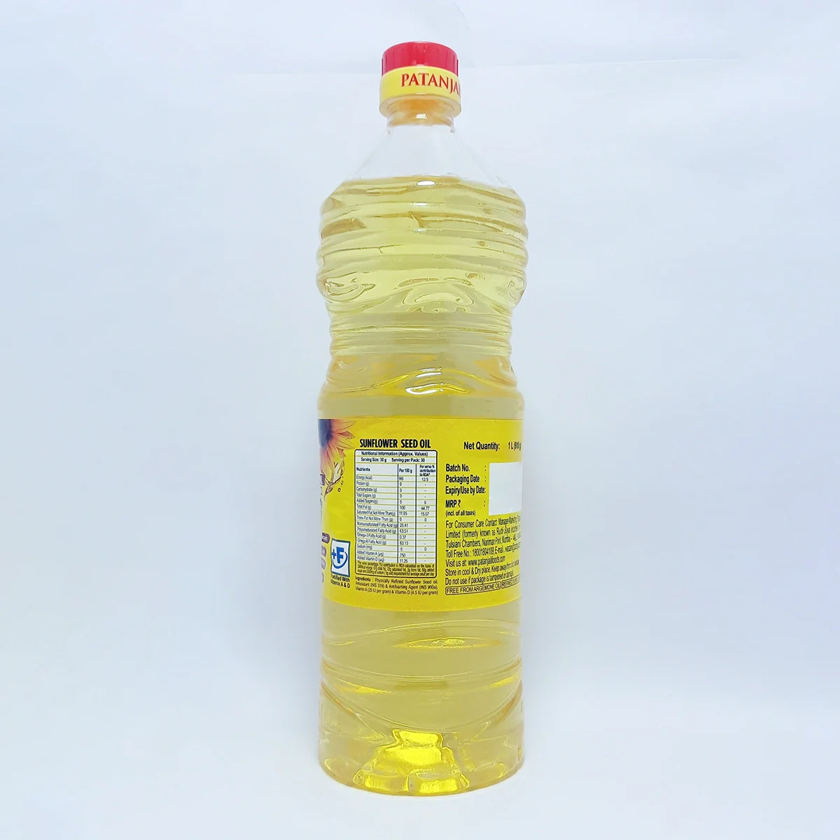 Patanjali Sunflower Oil 1liter - Image 3