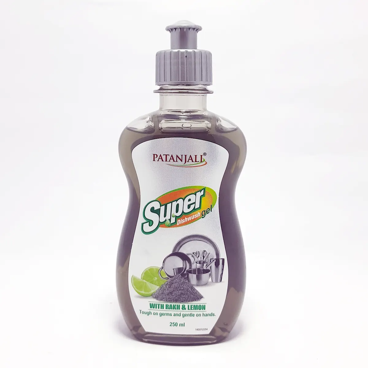 Patanjali Super Dish Wash Gel Rakh & Lemon, With Natural & Superior Cleaning 250ml