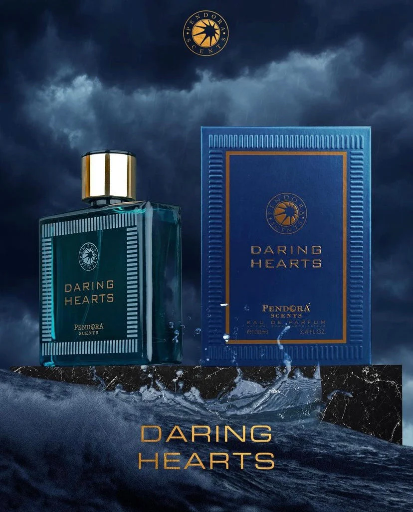 Pendora Scents Daring Hearts Eau De Parfum 100ml 3.4 Fl.oz. Unisex Luxury Fragrance | Long Lasting - Image 2