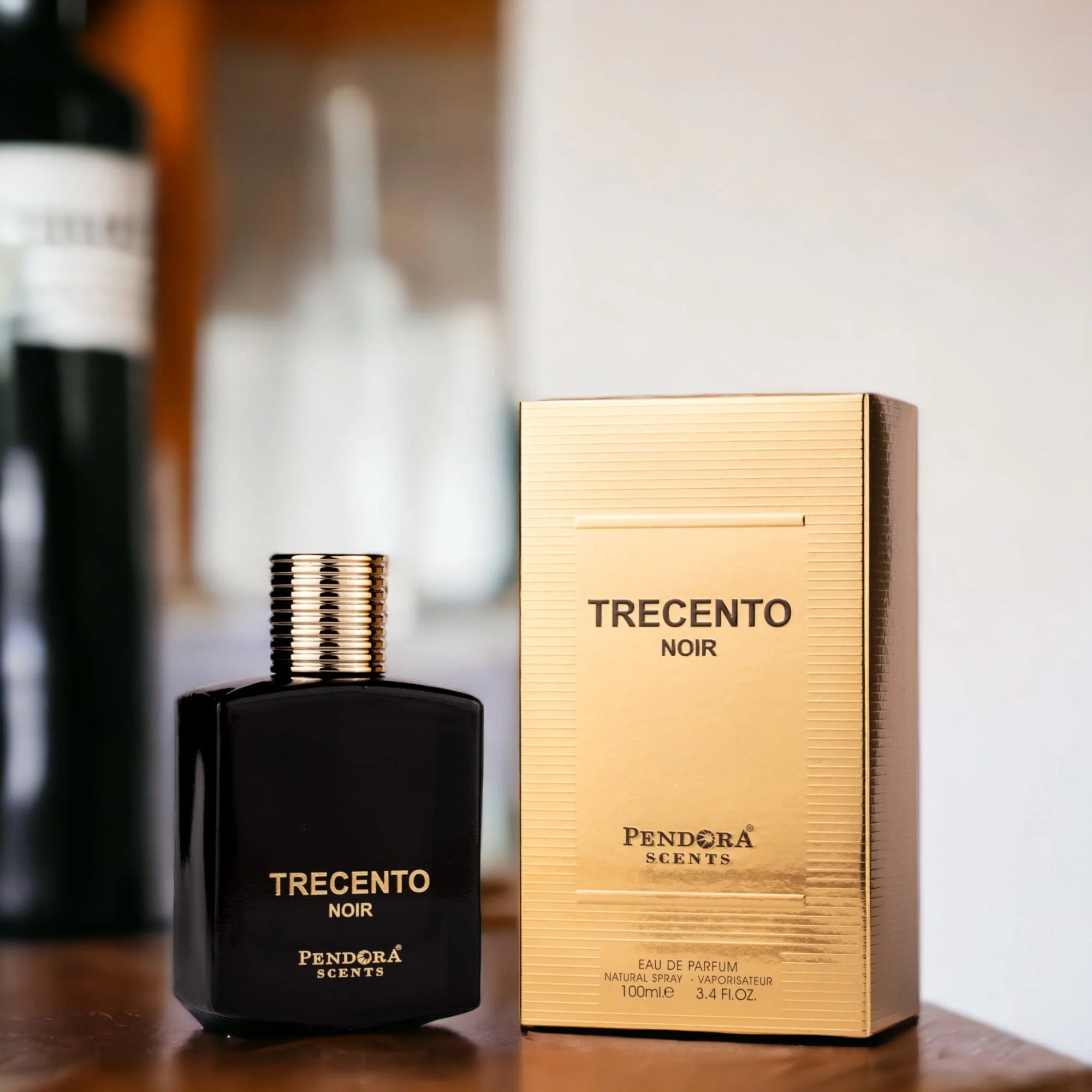 Pendora Scents Trecento Noir Eau De Parfum 100ml 3.4 Fl.oz. Masculine Fragrance | Long Lasting - Image 4