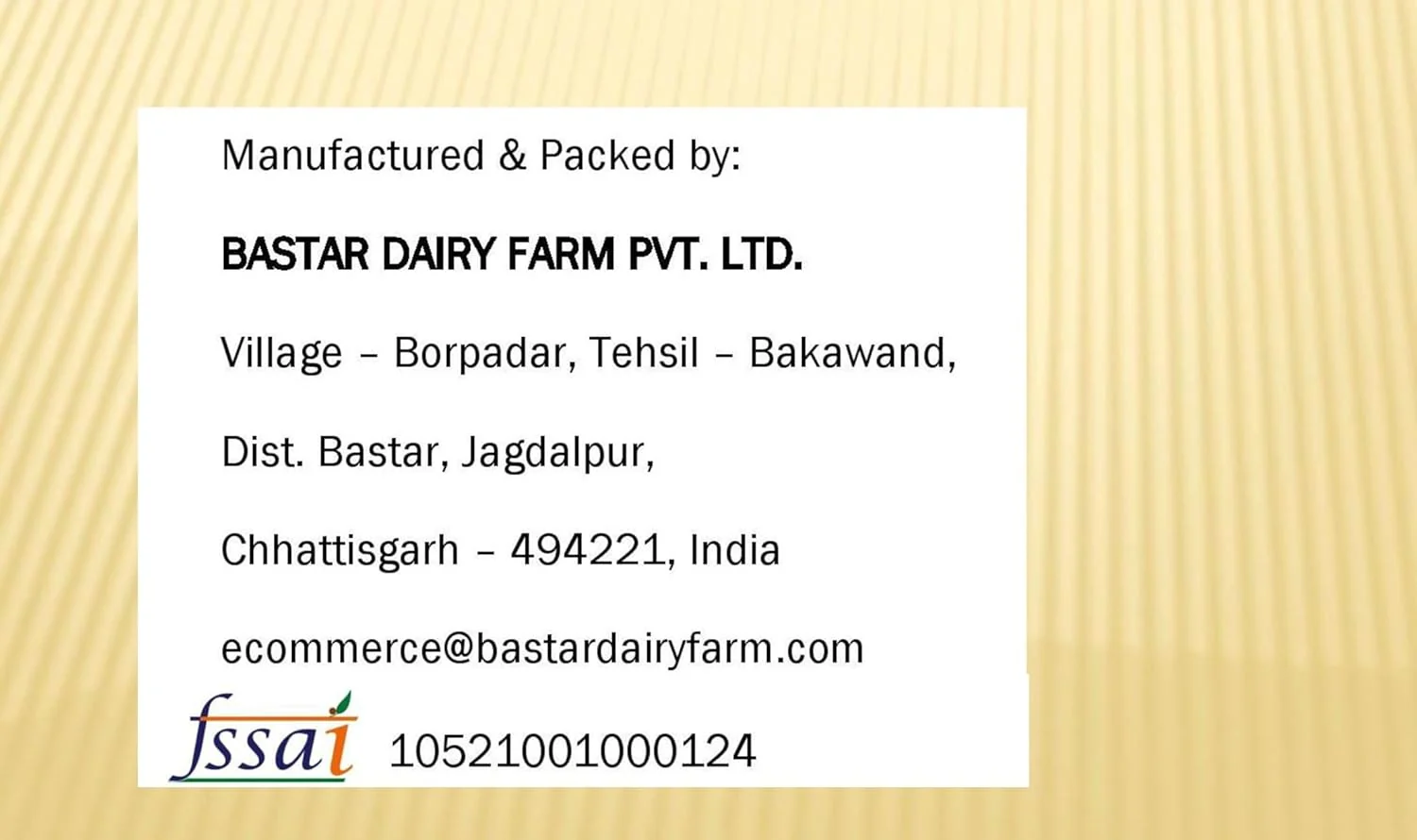 Premium Cow Ghee By Bastar Dairy Farm | Rich In Vitamins & Minerals Healthy Pure Desi Ghee Good For Roast Makhana | 250ml (50ml * 5) 8.4 Ounce | Bucket - Image 5
