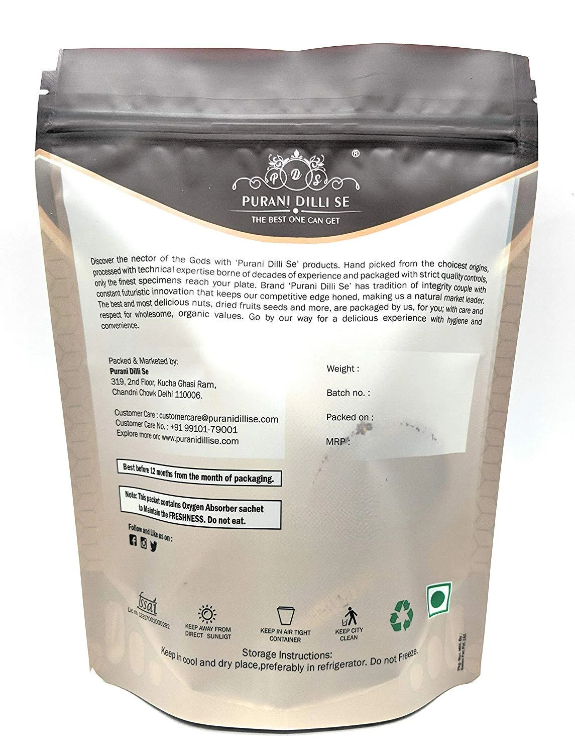 Premium Dried Anjeer/ Figs By Purani Dilli Se 200gm, | Natural Source Of Healthy Fats, Protein Anjeer | 7.0 Ounce | Pack Of 1 - Image 4