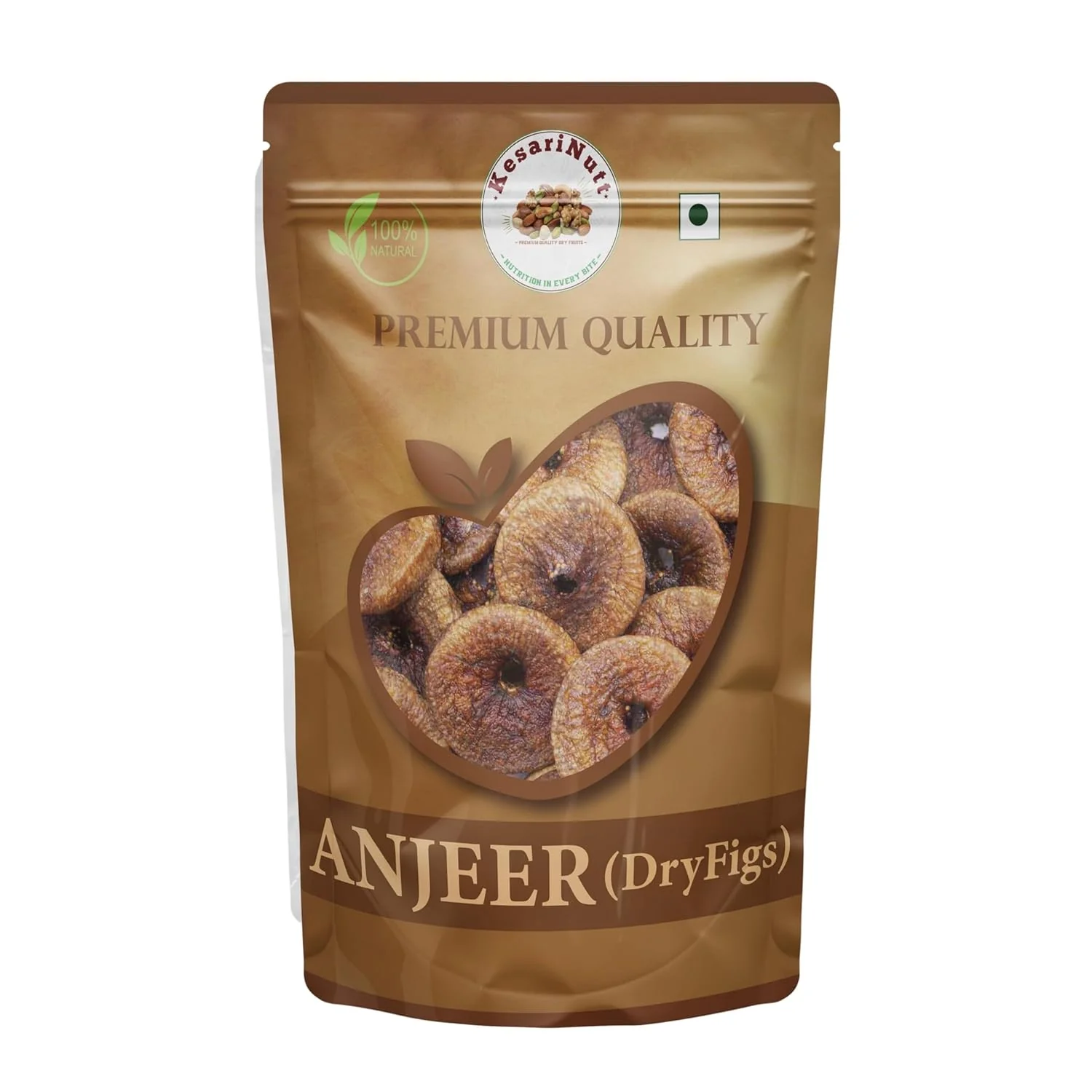 Premium Fresh Afghani Anjeer By KesariNutt 500gm, | Figs Are Rich In Vitamins, Anti-oxidants And Iron, They Help Build Immunity | 17.6 Ounce