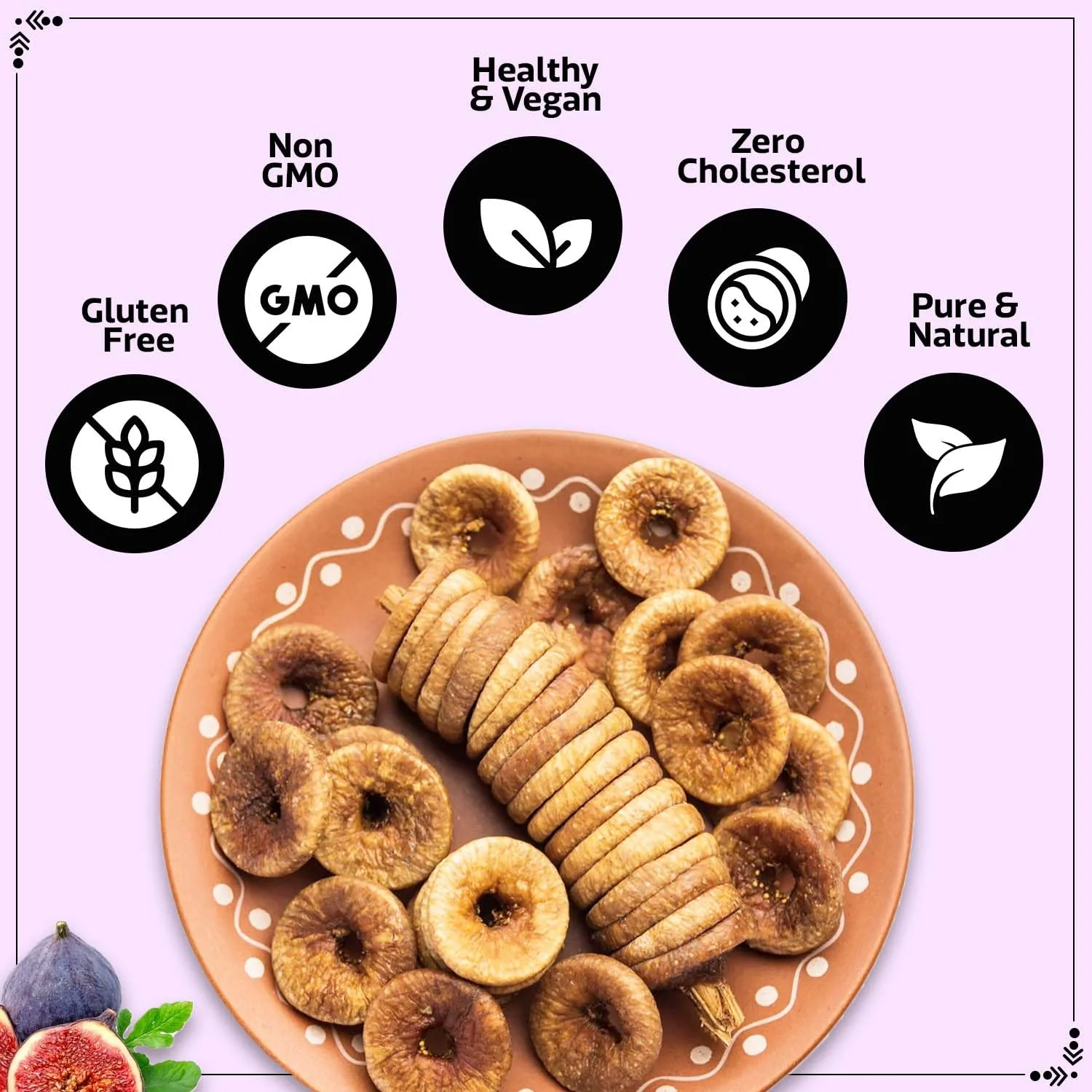 Premium Jumbo Grandeur Anjeer Figs By Wonderland Foods 500gm, | Organic Dried Afghani Anjir Figs Rich In Iron, Fibre & Vitamins | Healthy Snack Low In | 17.6 Ounce - Image 4