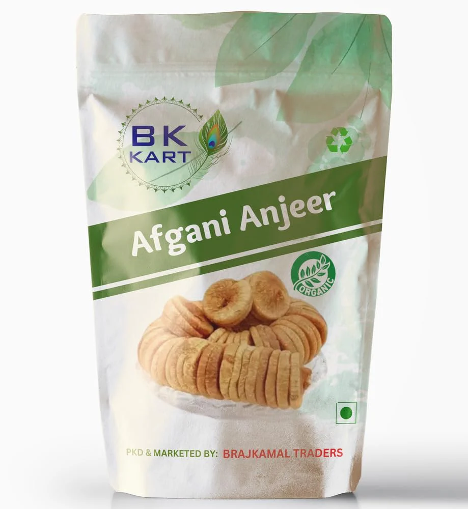 Premium Organic Afghani Anjeer Dried Figs By Bk Kart 3kg, | Soft Anjeer Whole Natural Pure Raw Figs (500gm, Pack Of 6) | 105.8 Ounce - Image 4