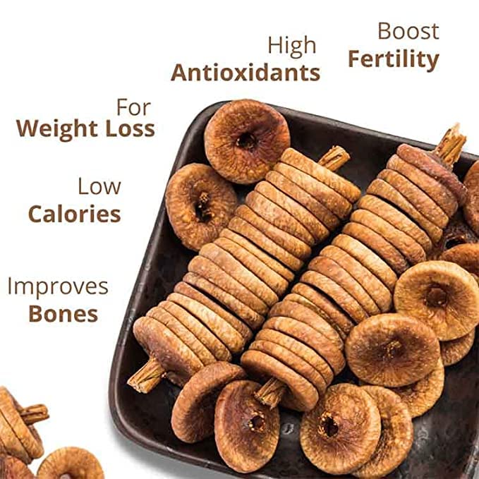 Premium Qulaity Afghani Anjeer Dried Figs By Nature Prime 1kg, | Dried Figs Rich Source Of Fibre Calcium & Iron Dried Figs Anjir | 35.2 Ounce - Image 2