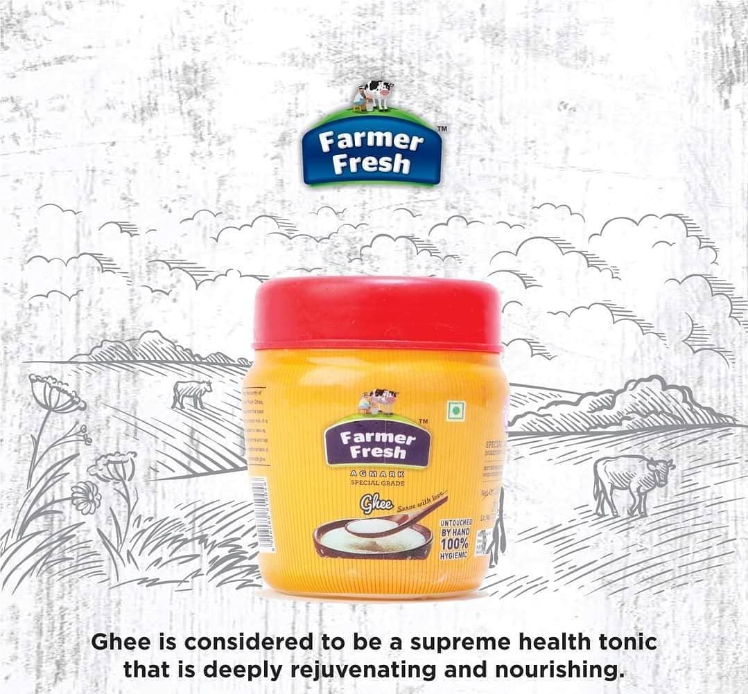 Pure Agmark Cow Ghee By Farmer Fresh | Highly Nutritious & Healthy Cow Desi Ghee Good For Heart Health | (5 Litr) 169.0 Ounce | Jar Pack - Image 4