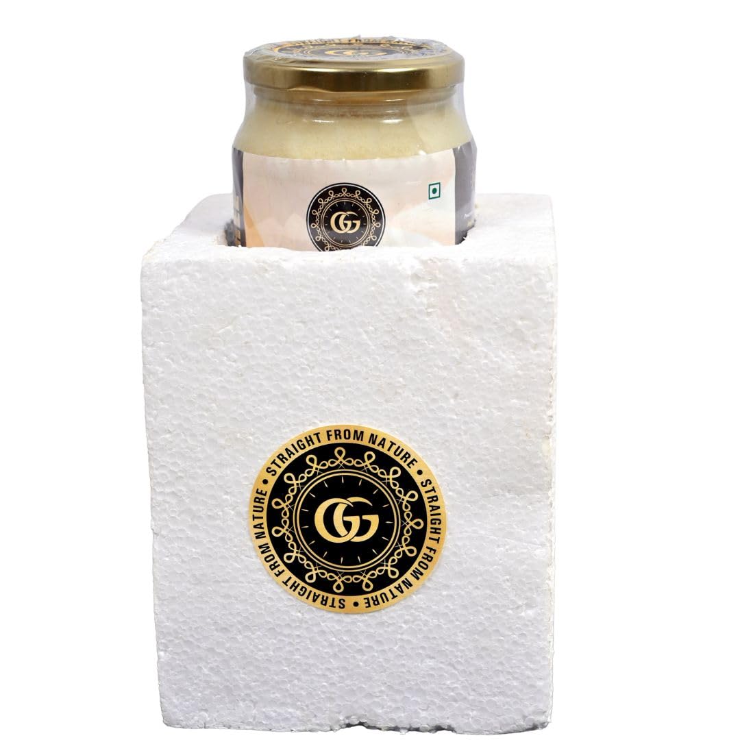 Pure Desi Ghee By G G Products | Homemade Rich In Taste & Nutrients Natural Pure Desi Ghee For Frying & Cooking | (500ml) 16.9 Ounce | Jar Pack - Image 5