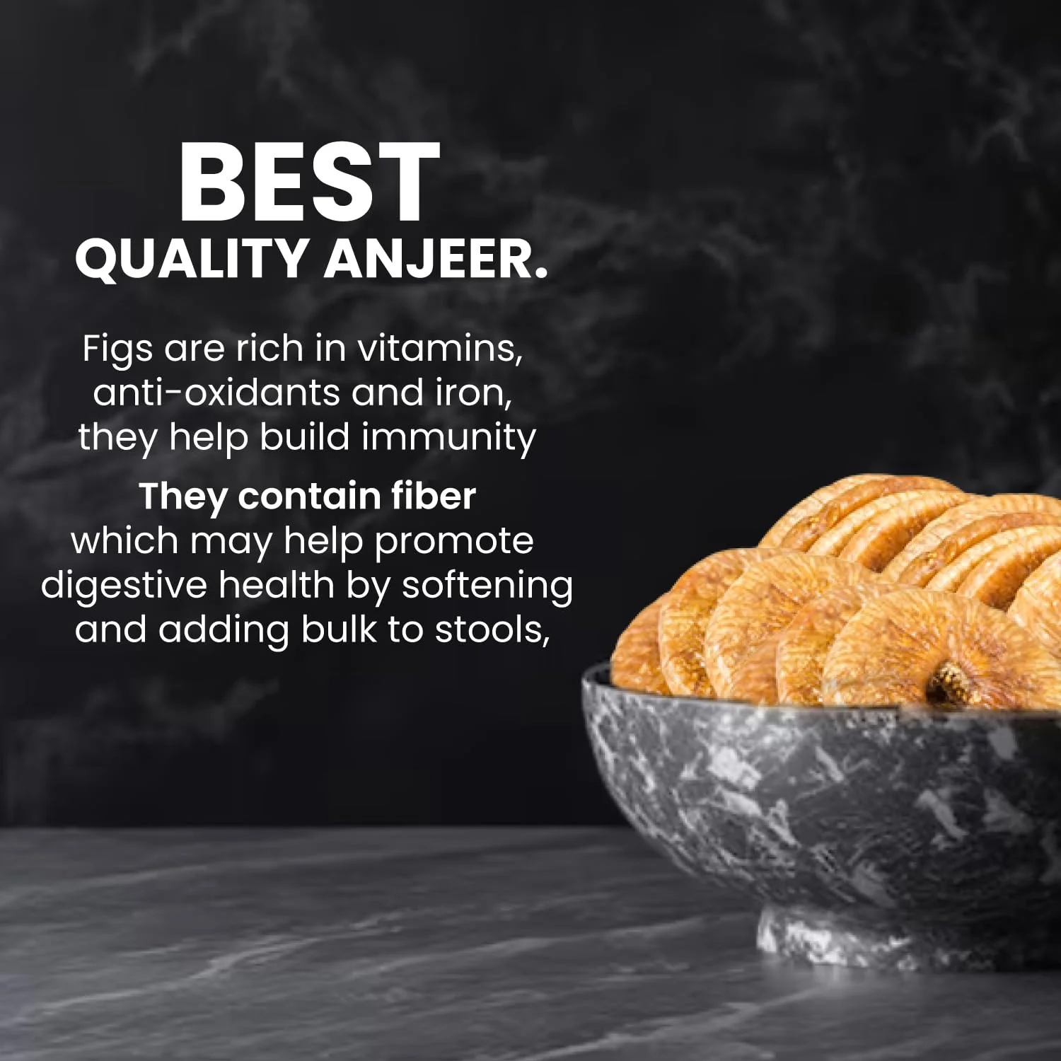 Pure Natural Afghani Anjeer Dried Figs By BRnow Berryz 5kg, | Natural & Best In Quality Anjeer Nutritious Snack | 176.3 Ounce - Image 3