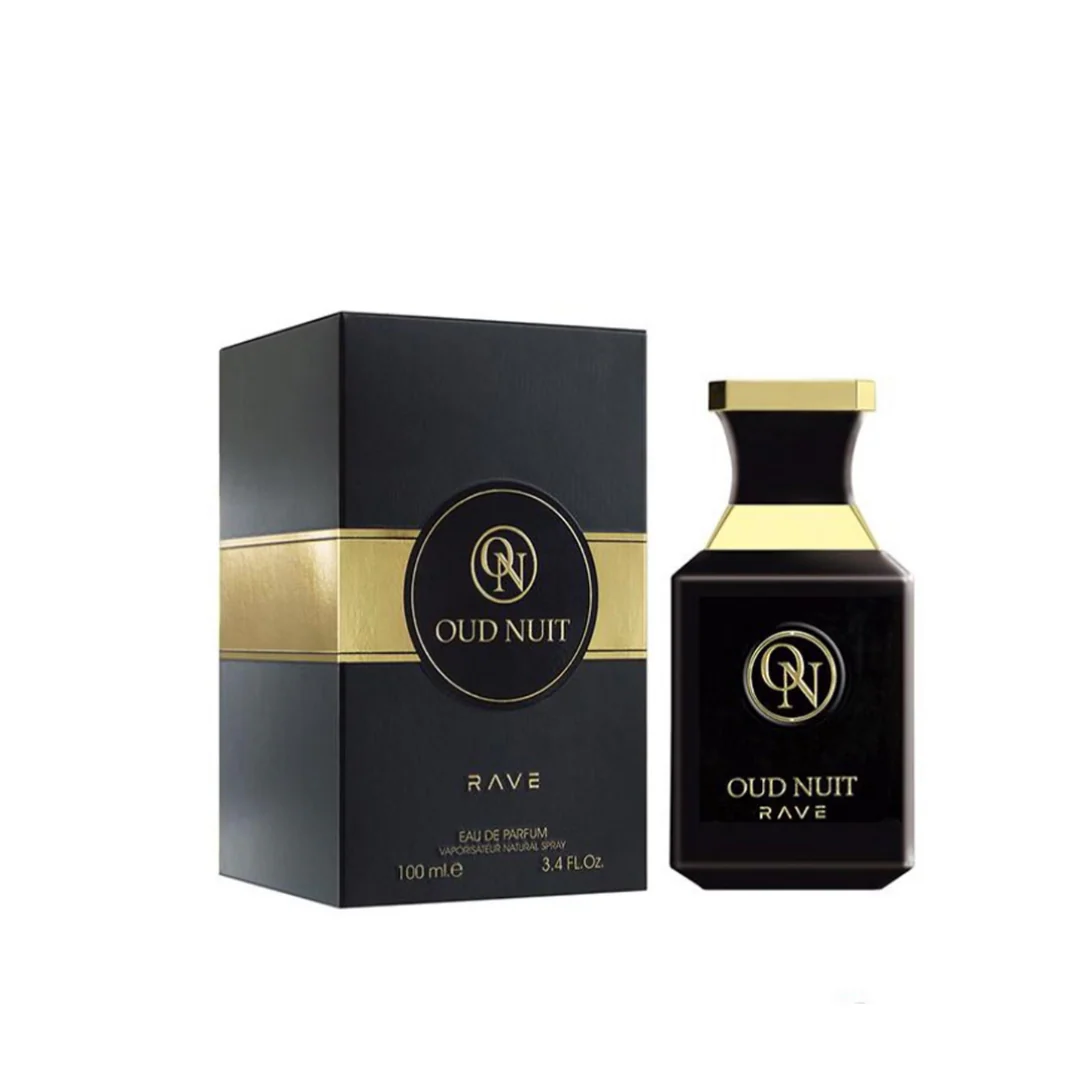Rave Oud Nuit Eau De Parfum 100ml 3.4 Fl.oz. Unisex Luxury Fragrance | Long Lasting - Image 3