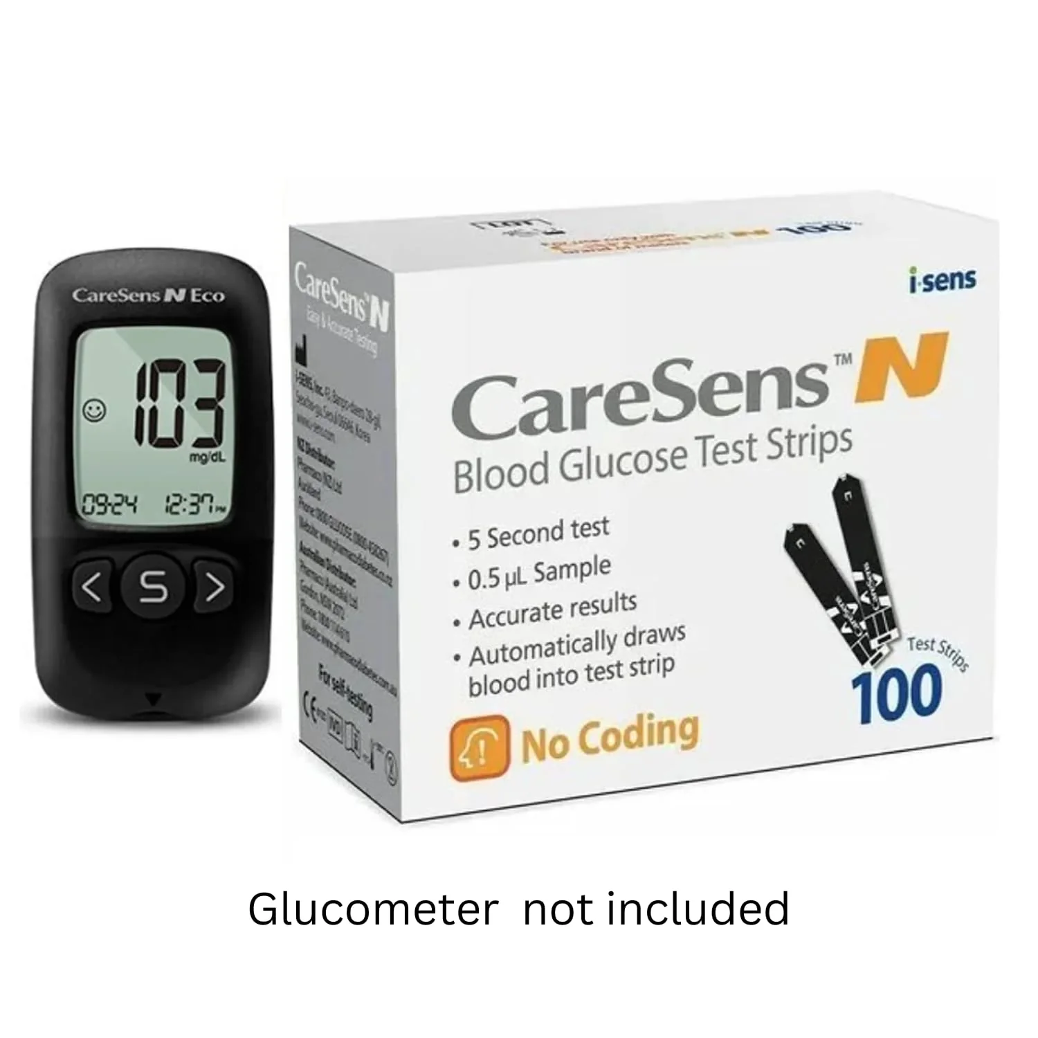 Rossify CareSens N Blood Glucose Test Strips - 50 Strips | Self Test - Image 4