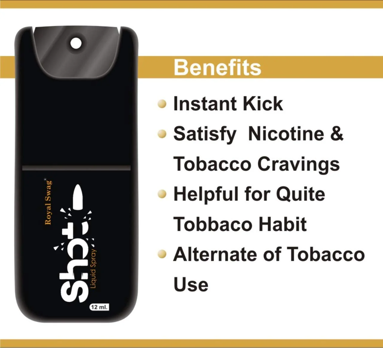 Royal Swag Ayurvedic & Herbal Cigarette, Clove Flavour Smoke Tobacco Free Cigarettes With Shot Helps In Quit Smoking - (15 Sticks, Shot -1) - Image 4