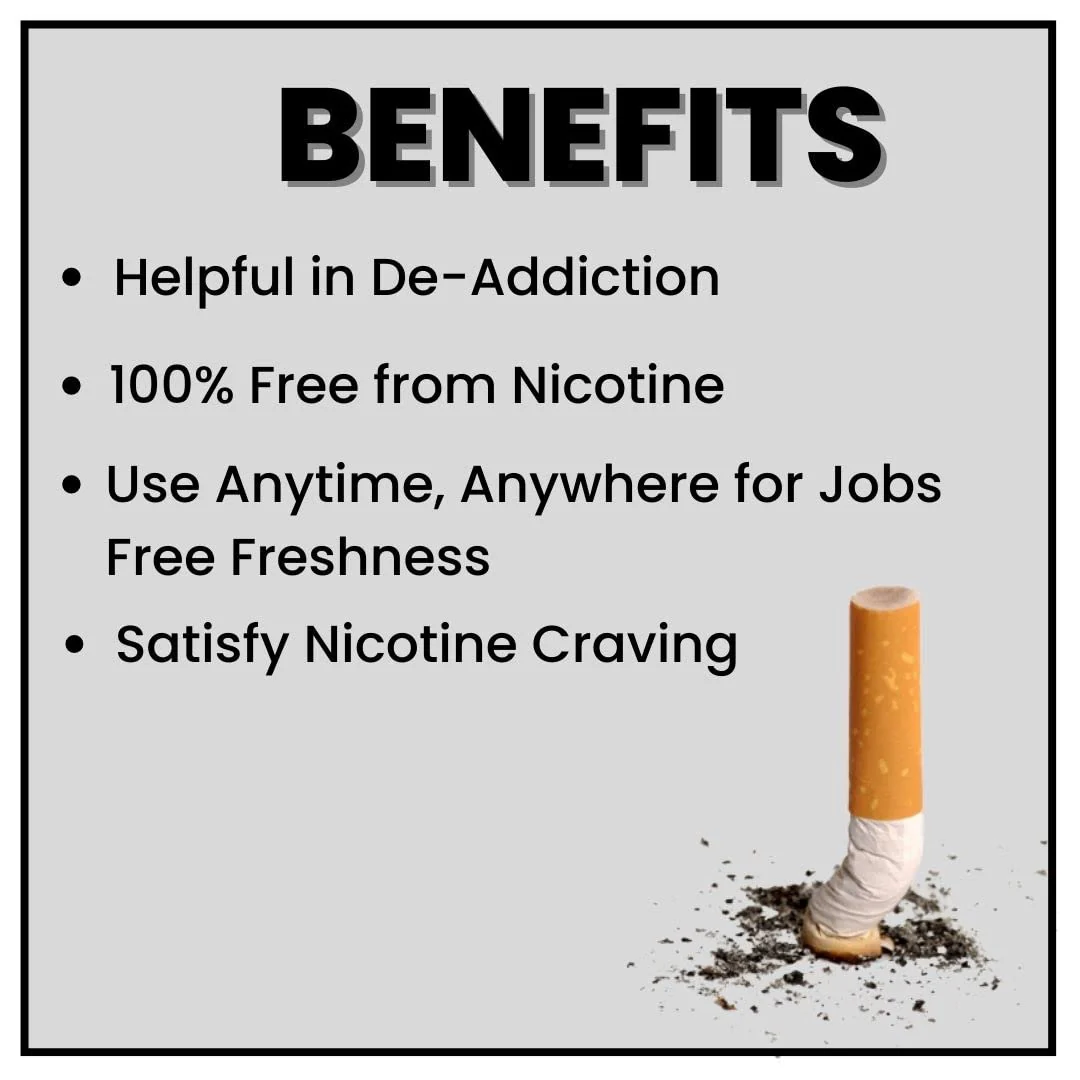 Royal Swag Herbal Cigarette Regular, Frutta Flavoured 40 Sticks 100% No Nicotine & No Tobacco - Smoking Cessation With 100% Natural 20ml Shot Anti Addiction Spray | Pack Of 40 - Image 6