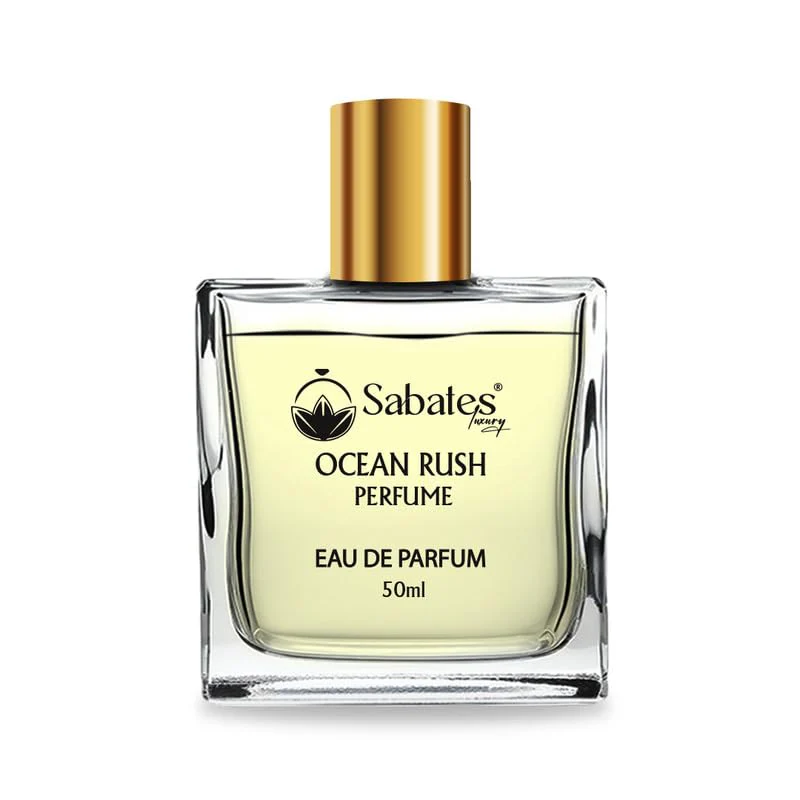 Sabates Ocean Rush Eau De Parfum 50ml 1.6 Fl.oz. | Long Lasting Fresh Fragrance For Men & Women - Image 2