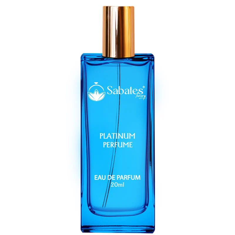 Sabates Platinum Eau De Parfum 20ml 0.6 Fl.oz. | Long Lasting Unisex Fragrance | Best For Gifting - Image 5
