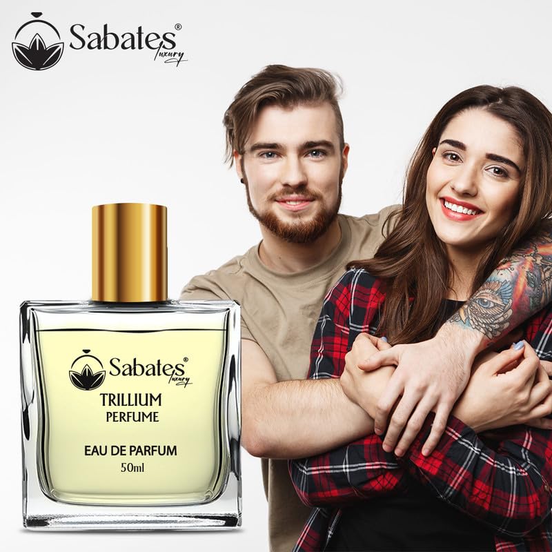 Sabates Trillium Eau De Parfum 50ml 1.6 Fl.oz. | Long-lasting Luxury Fragrance For  Men & Women - Image 3