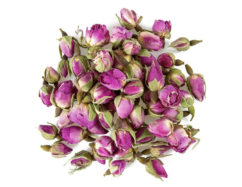 San-Cha Rose Buds Beautifying Herbal Tea - 50gm, 1.7 Ounce | Improves Skin Health, Rich In Vitamin C - Zero Caffeine - Image 2
