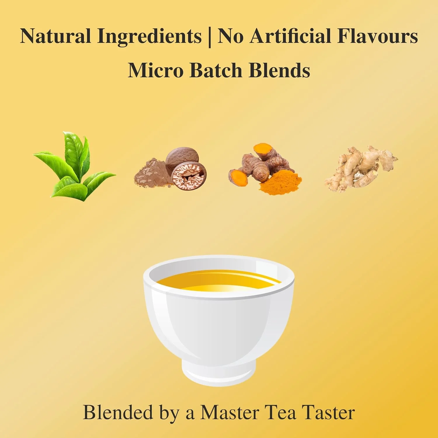 San-Cha Turmeric Boost Green Tea - 25 Biodegradable Tea Bags | Blended With Curcumin Rich Turmeric - Environment Friendly & Made In Corn Fiber | Low Caffeine - Image 3