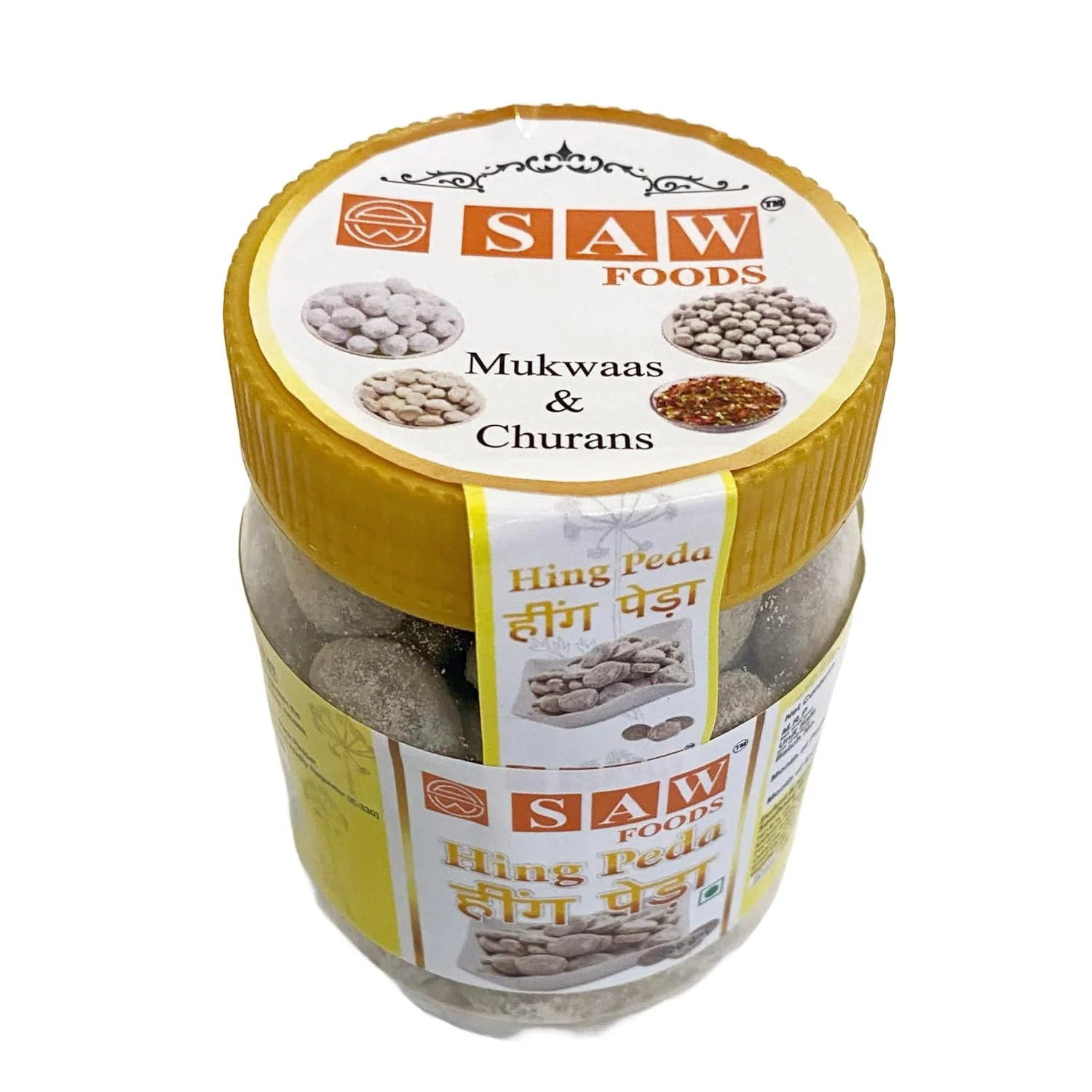 Saw Foods Hing Peda 220gm, | Jar Pack - Image 2