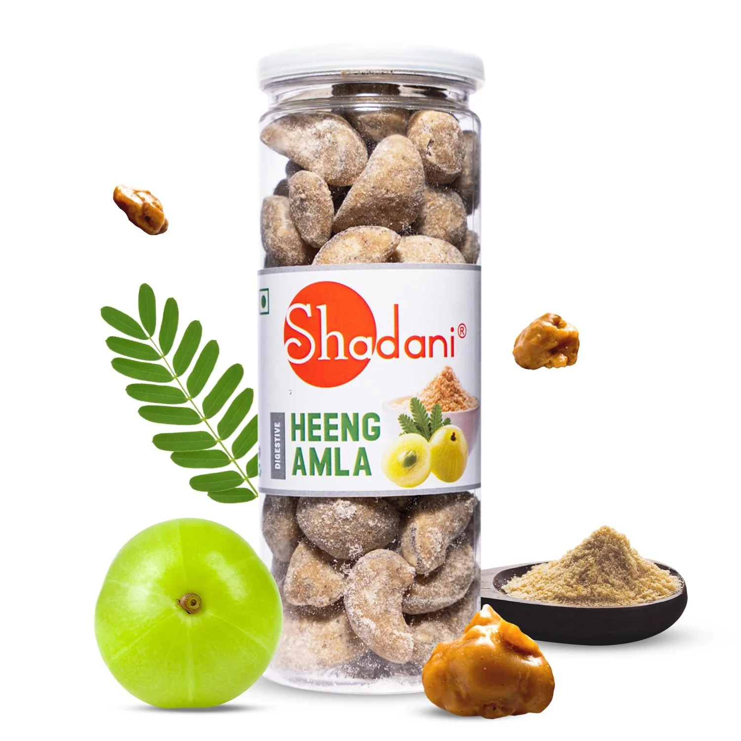 Shadani Combo Heeng Amla & Sweet Amla (2 X 200gm), Jars | Immunity Booster With Real Indian Gooseberry Mouth Freshener - Image 2