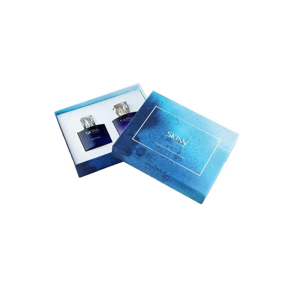 Skinn By Titan Fp01pg2 Miniature Pair Eau De Parfum, Verge And Sheer, 25ml 0.8 Fl.oz. Each Pack Of 2 - Image 2