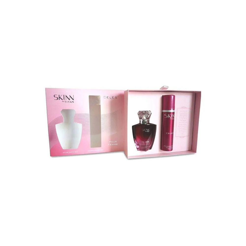 Skinn Celeste Coffret Perfume, 50ml 1.6 Fl.oz & Deodorant, 75ml 2.5 Fl.oz. - Image 4