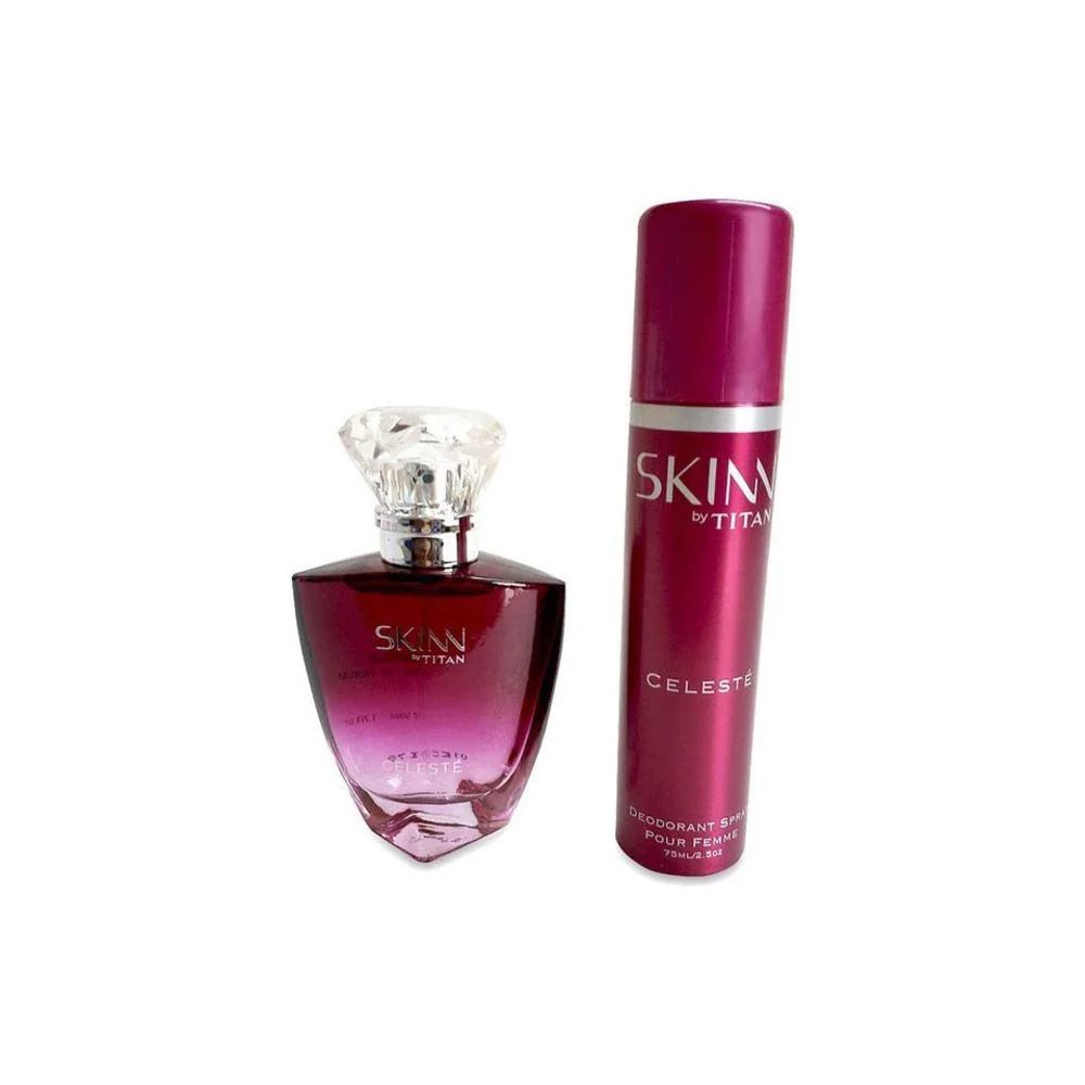 Skinn Celeste Coffret Perfume, 50ml 1.6 Fl.oz & Deodorant, 75ml 2.5 Fl.oz. - Image 5