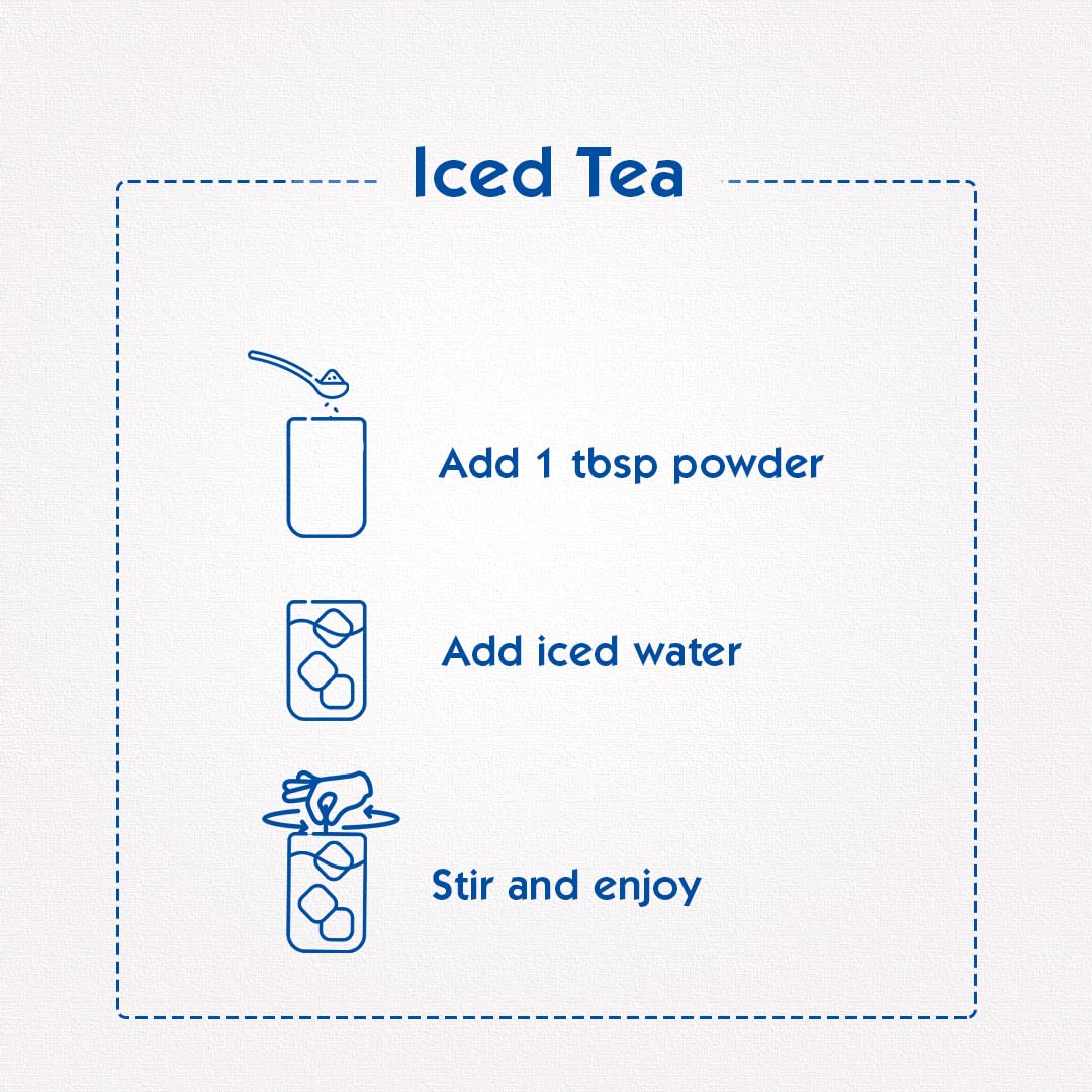 Society Instant Premix Iced Tea - 1 Kg, 35.2 Ounce | Lemon Flavor With Black Tea - Refreshing & Tasty Tea For Vending Machines | Low Caffeine - Image 2