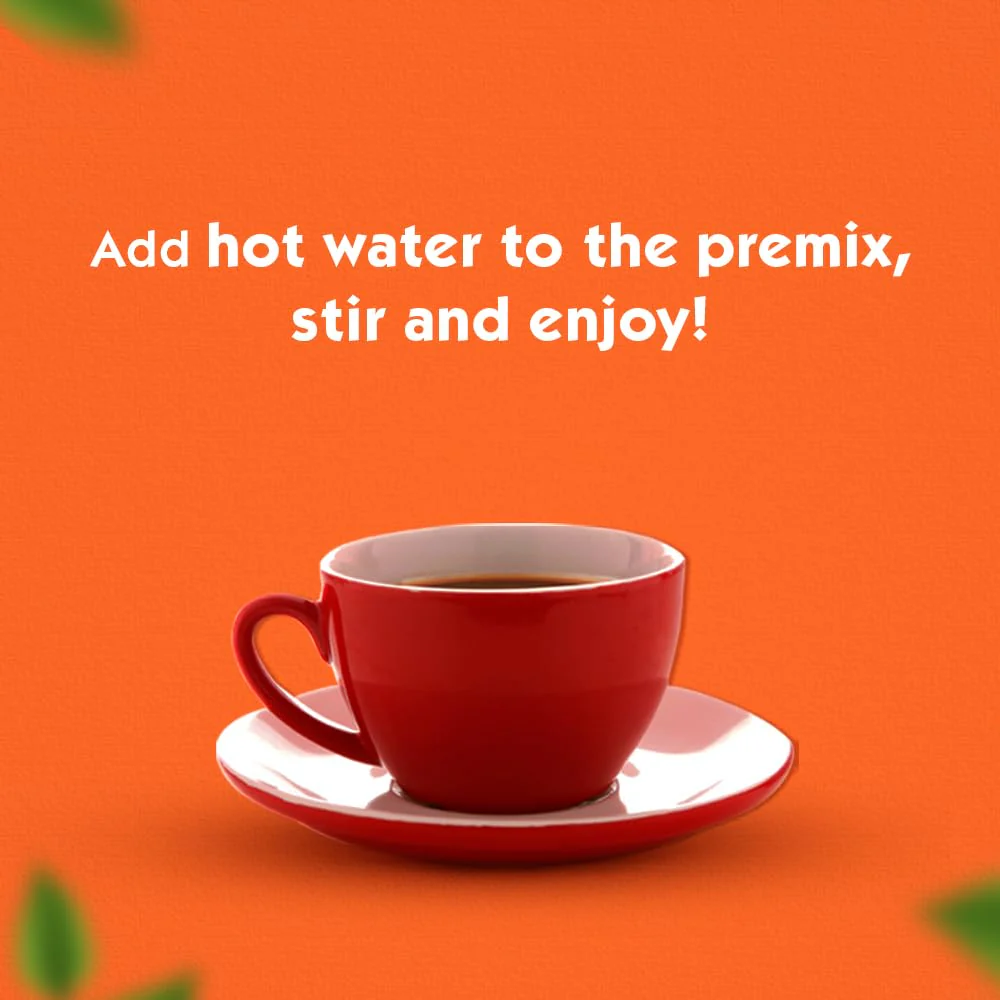 Society One Minute Tea Masala Instant Tea Premix - 500gm Jar, 17.6 Ounce | Strong & Robust Blend Kadak Chai - Caffeine Free Chai Patti | Homemade Recipe - Image 4