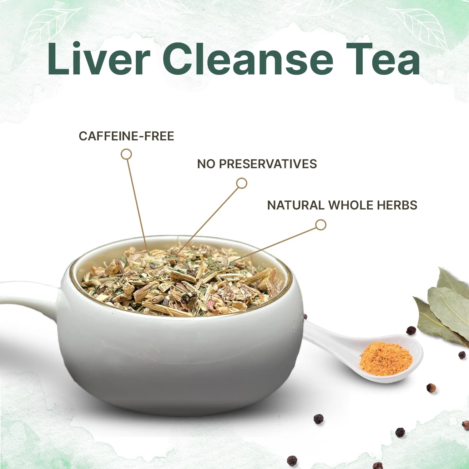 SOL Jolly Jecur Liver Detox Tea - Pack Of 2 X 20 Pyramid Tea Bags | Assortment Of Herbs, Contains Milk Thistle, Nettle, Dandelion Root & Sarsaparilla - Helps Remove Toxins & Protect Liver - Image 4