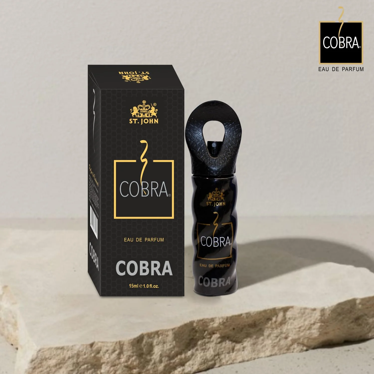 St. John Cobra Cool, Sports Deodorants Body Spray 300ml 10.1 Fl.oz. & Cobra Eau De Perfume 15ml 0.5 Fl.oz. Pack Of 3 Perfume Body Spray For Men & Women - Image 5