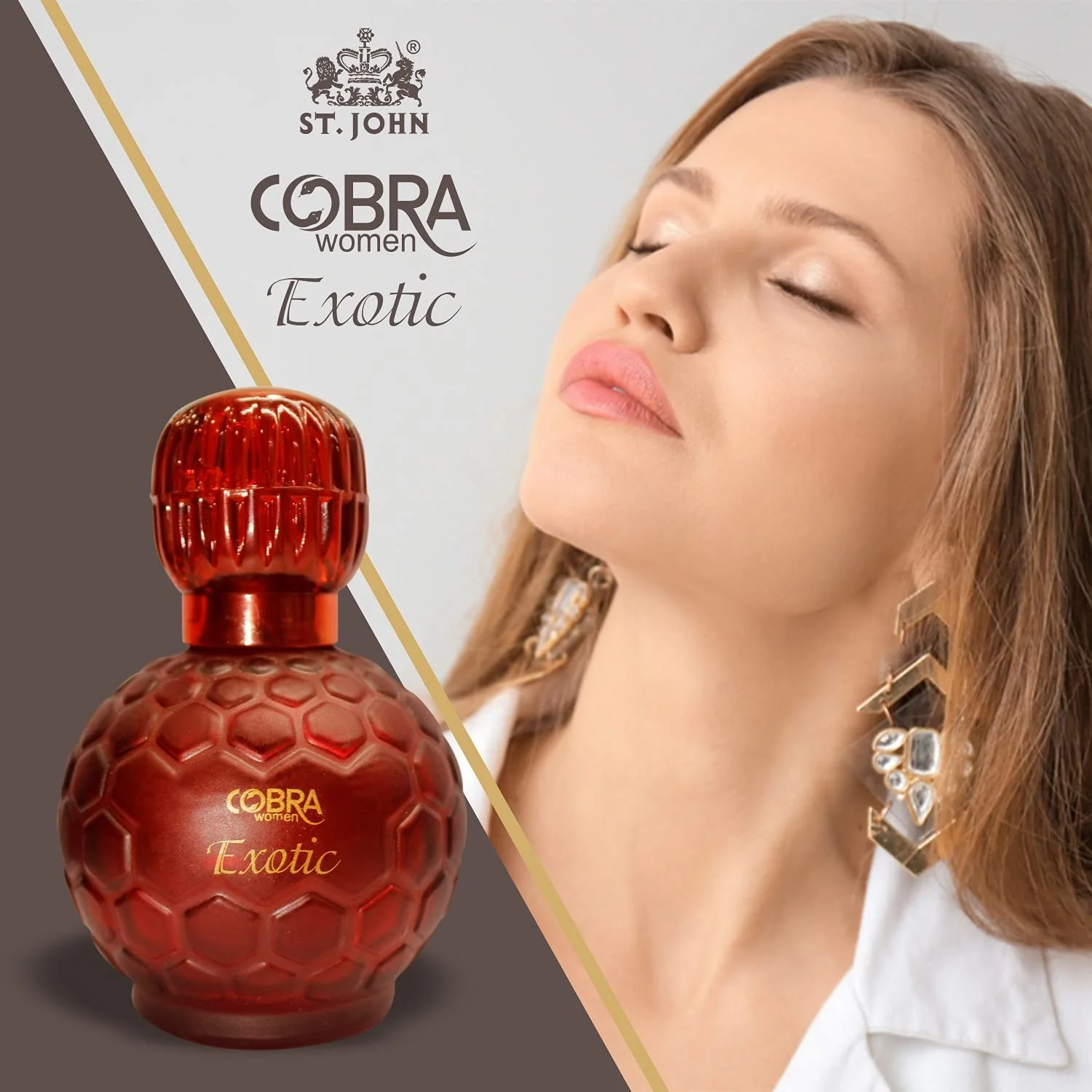 St. john Cobra Exotic Fresh Pour Femme Women Eau De Perfume 100ml 3.4 Fl.oz. | Best Suited For Partywear & Officewear - Image 6