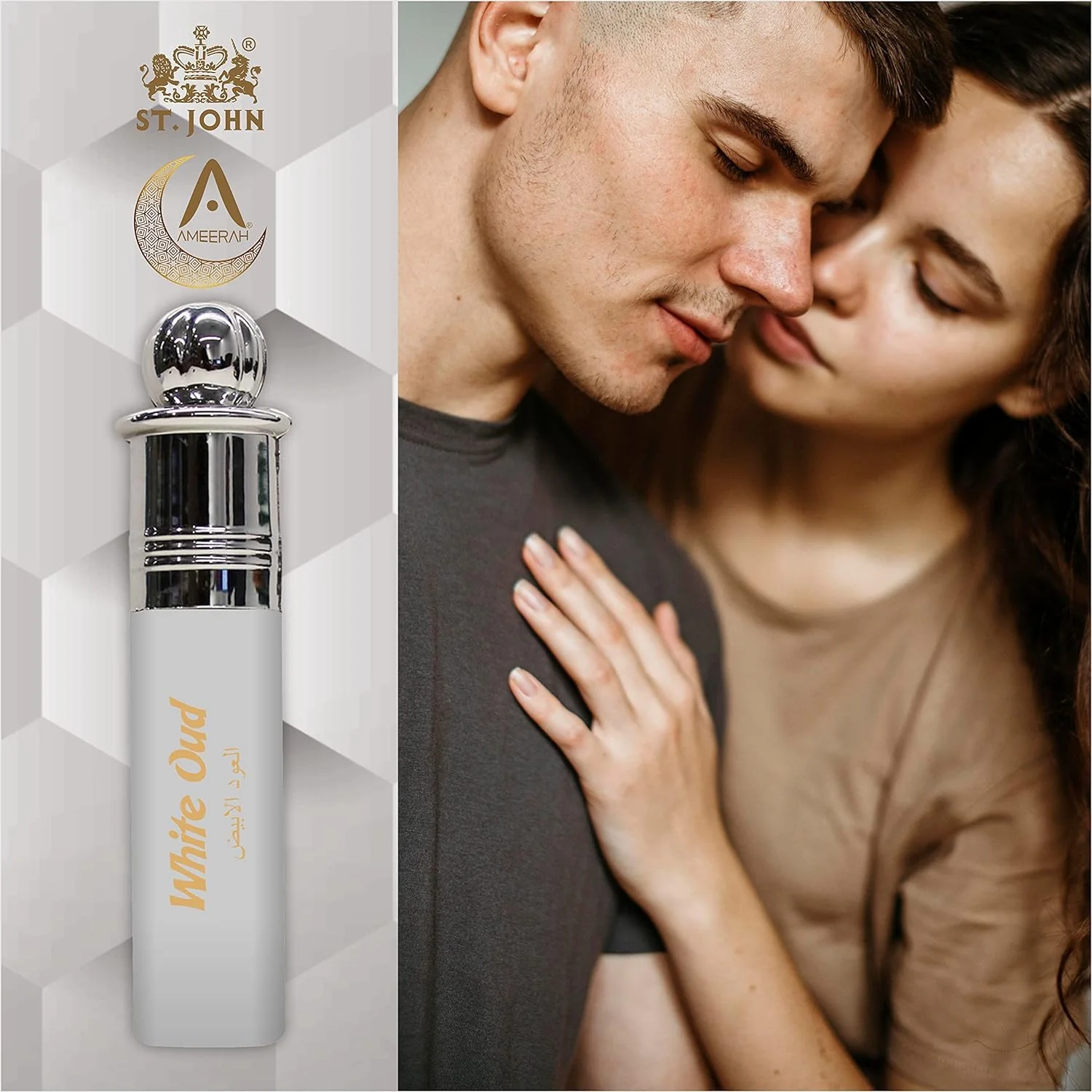 St. John Cobra White Oud Attar 8ml 0.2 Fl.oz. | Perfect Gift For Wife & Husband | Perfect For Officewear - Image 5