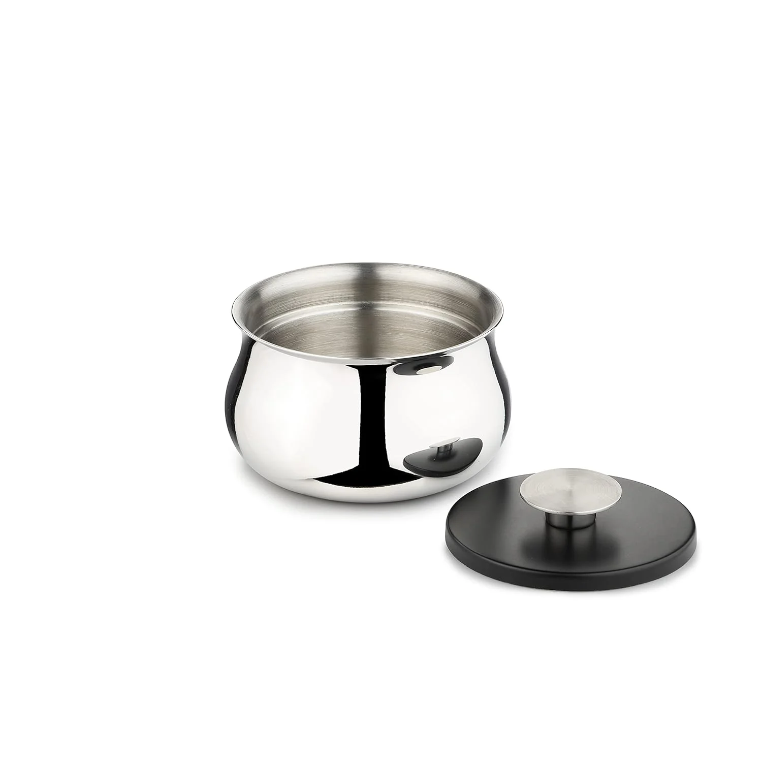 Stainless Steel Double-Walled Serving Bowl With Lid | Corporate Gifting For Diwali -  Stainless Steel Donga | Dal, Curry Serving Bowl - Medium Bowl With Lid - Serve Ware, Dinnerware & Tableware