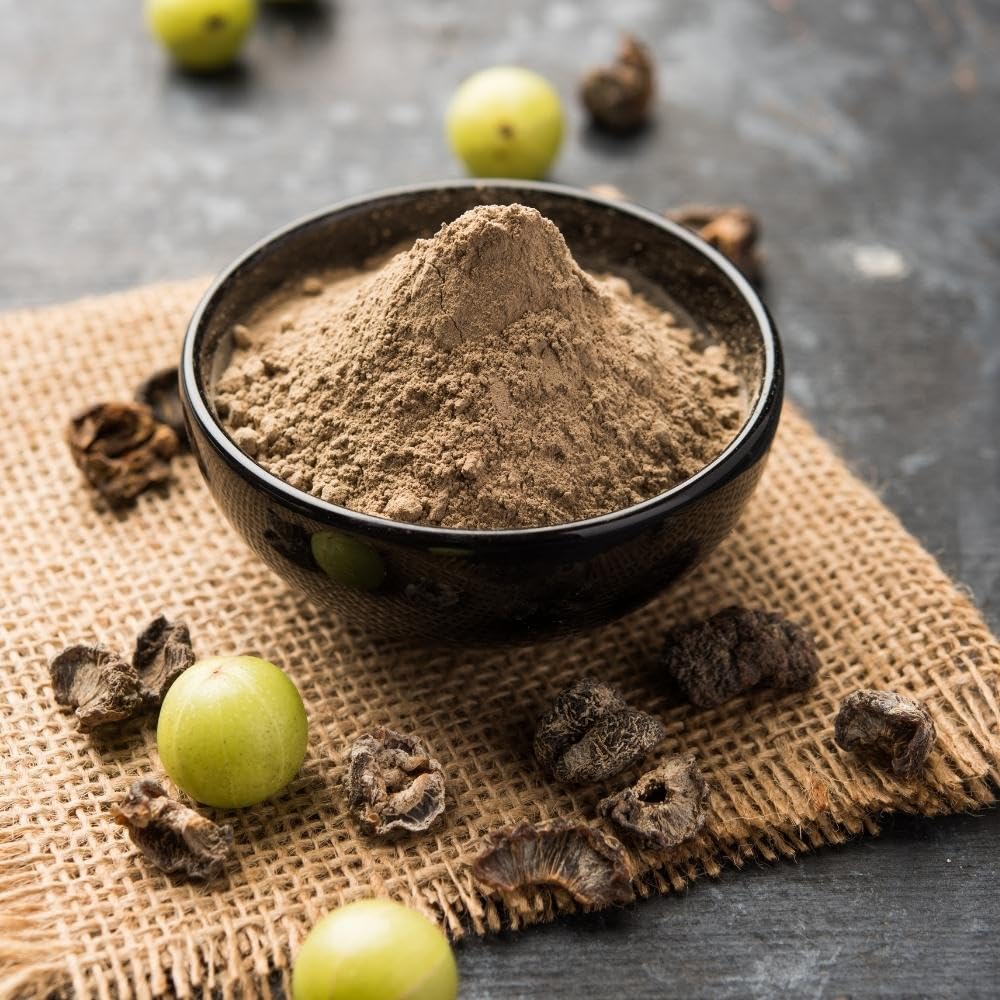 Stamio Amla Powder Pure Seedless Indian Gooseberry Sun Dried Phyllanthus Emblica Fruit | 250gm 0.5lbs - Image 4